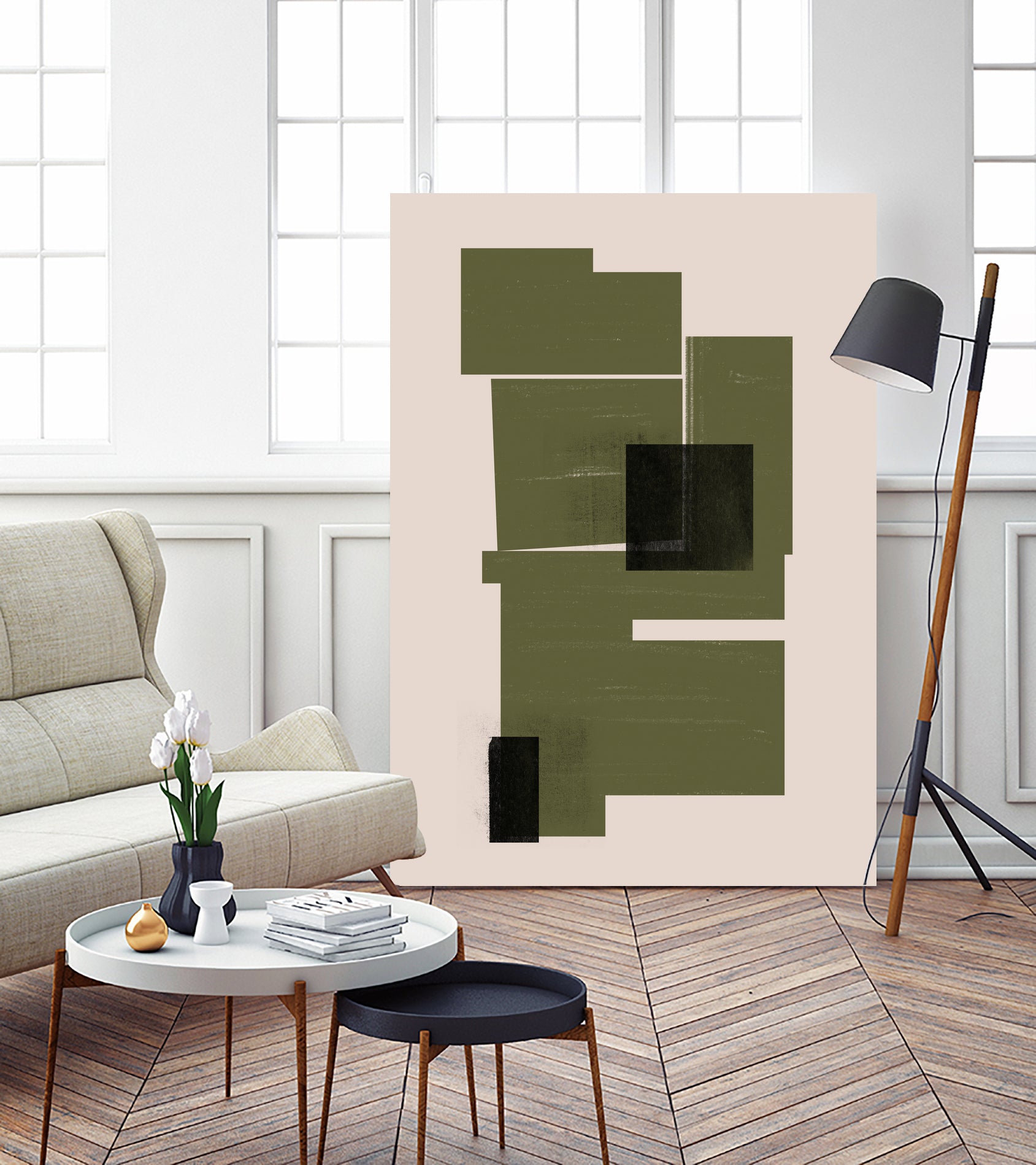 Watercolor Paper Cut by THE on GIANT ART - illustration screenshot