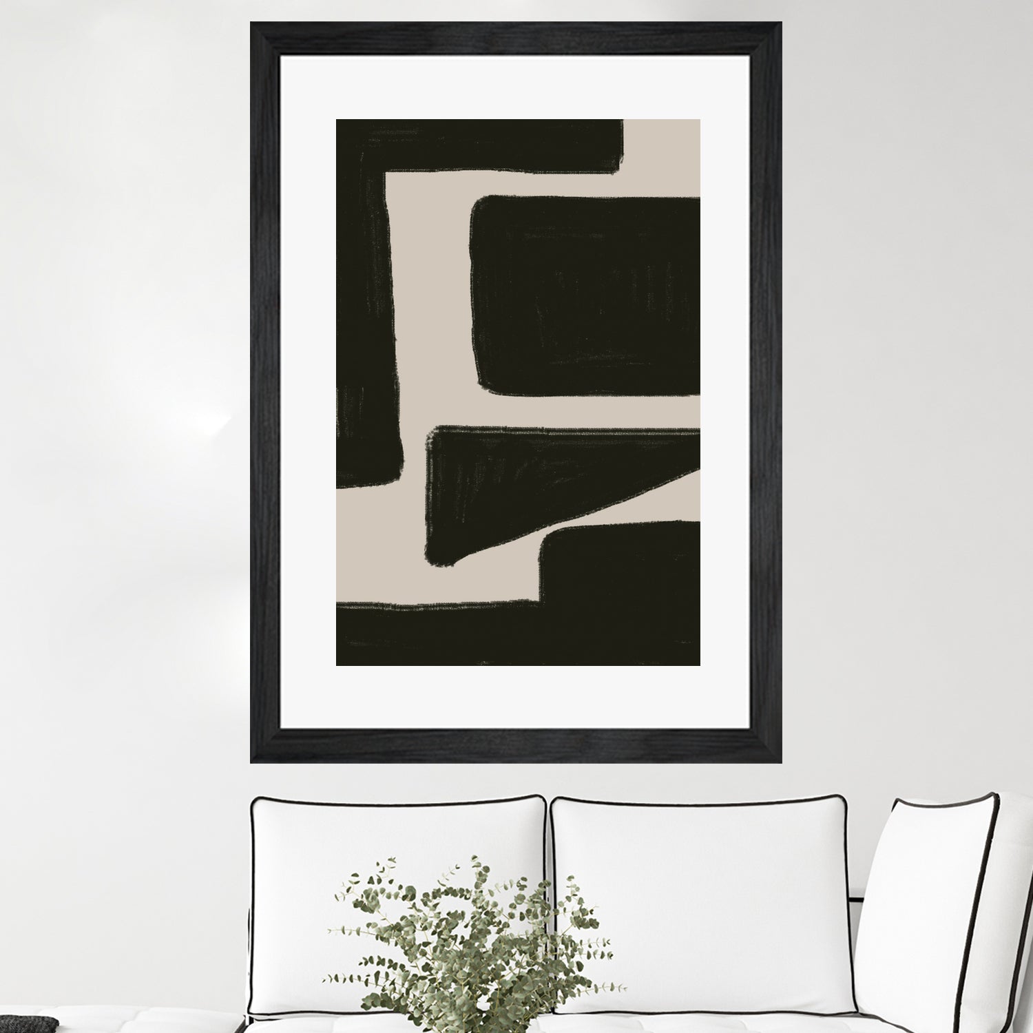 Bold Shadowscape by THE MIUUS STUDIO on GIANT ART - abstract minimalist decor