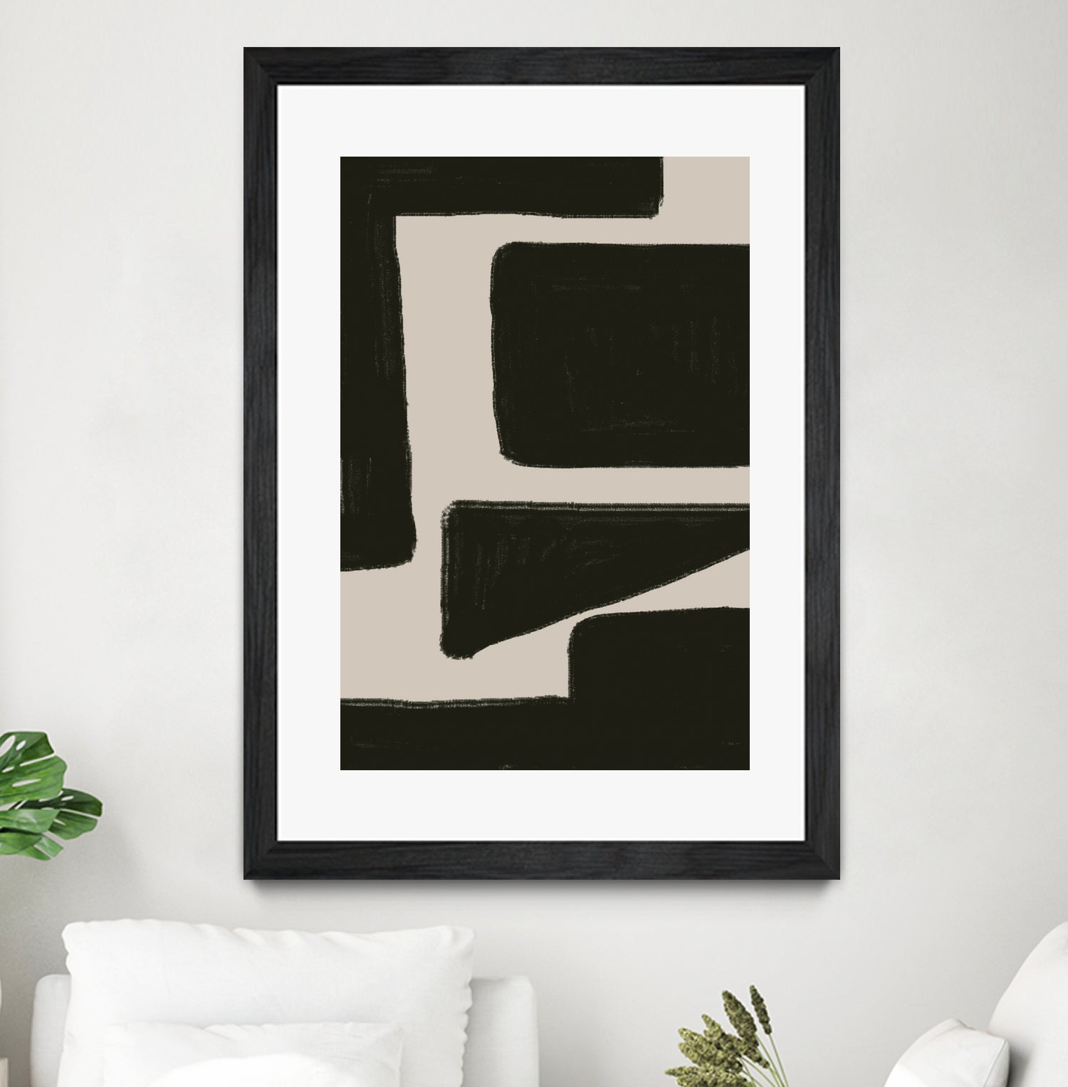 Bold Shadowscape by THE MIUUS STUDIO on GIANT ART - abstract minimalist decor