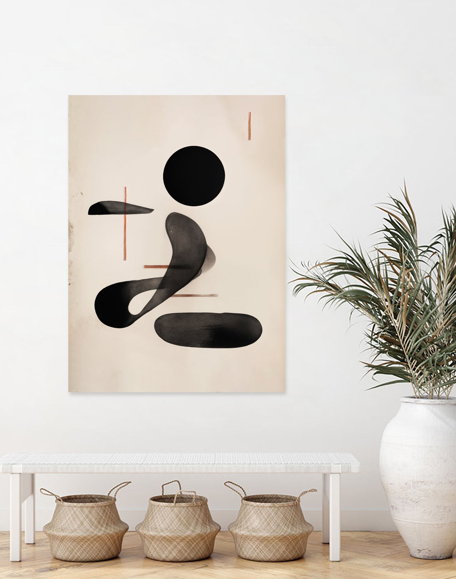 Japandi Modern Objects by THE MIUUS STUDIO on GIANT ART - illustration