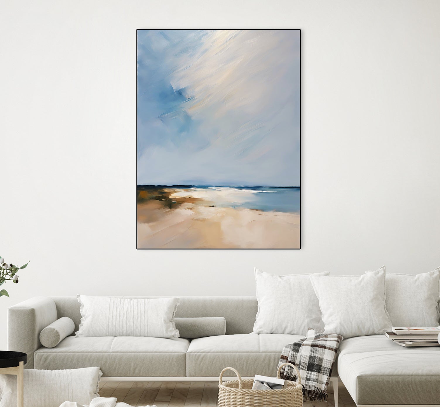 Quiet beach and sea by Ohkimiko on GIANT ART - nature and landscapes