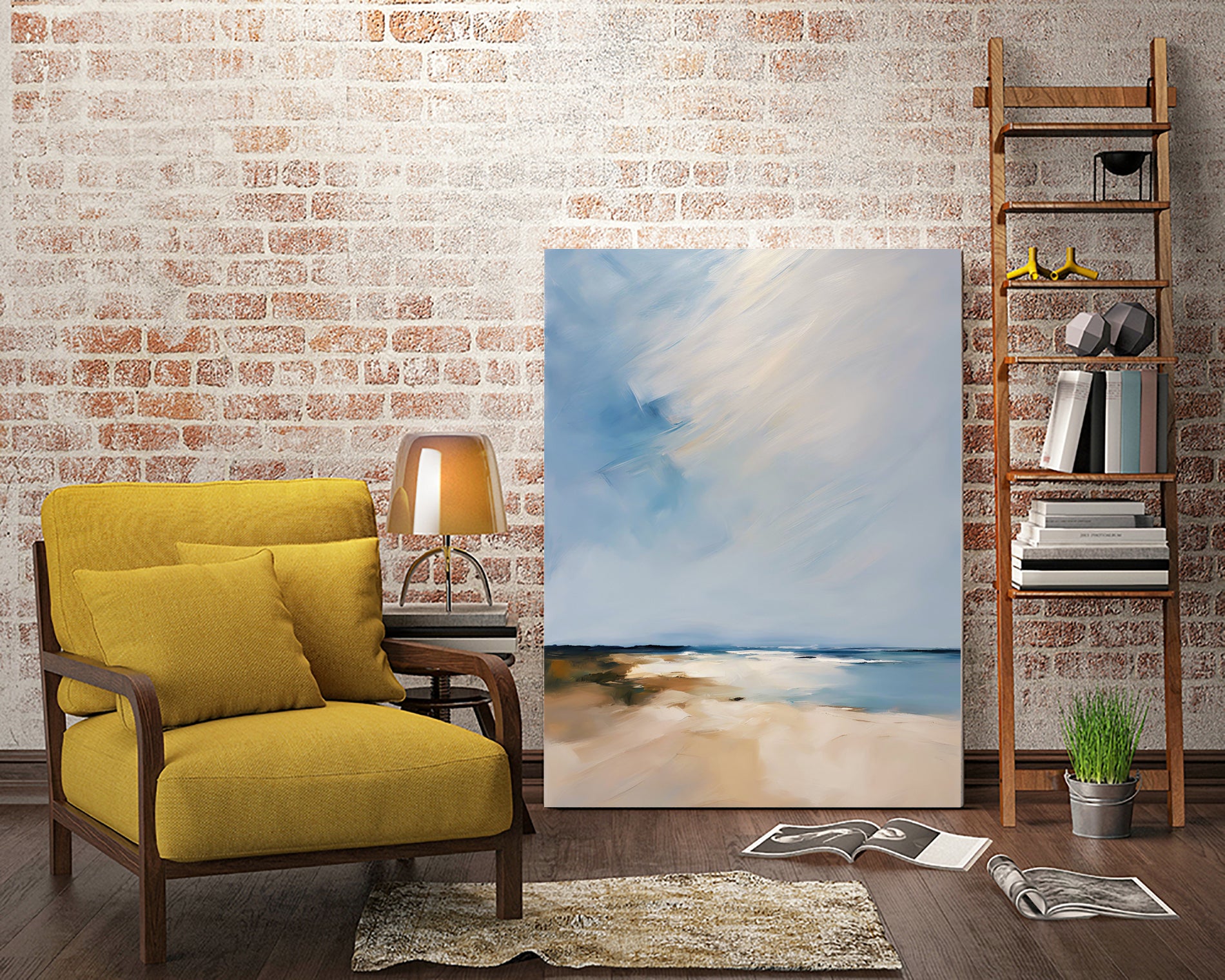 Quiet beach and sea by Ohkimiko on GIANT ART - nature and landscapes