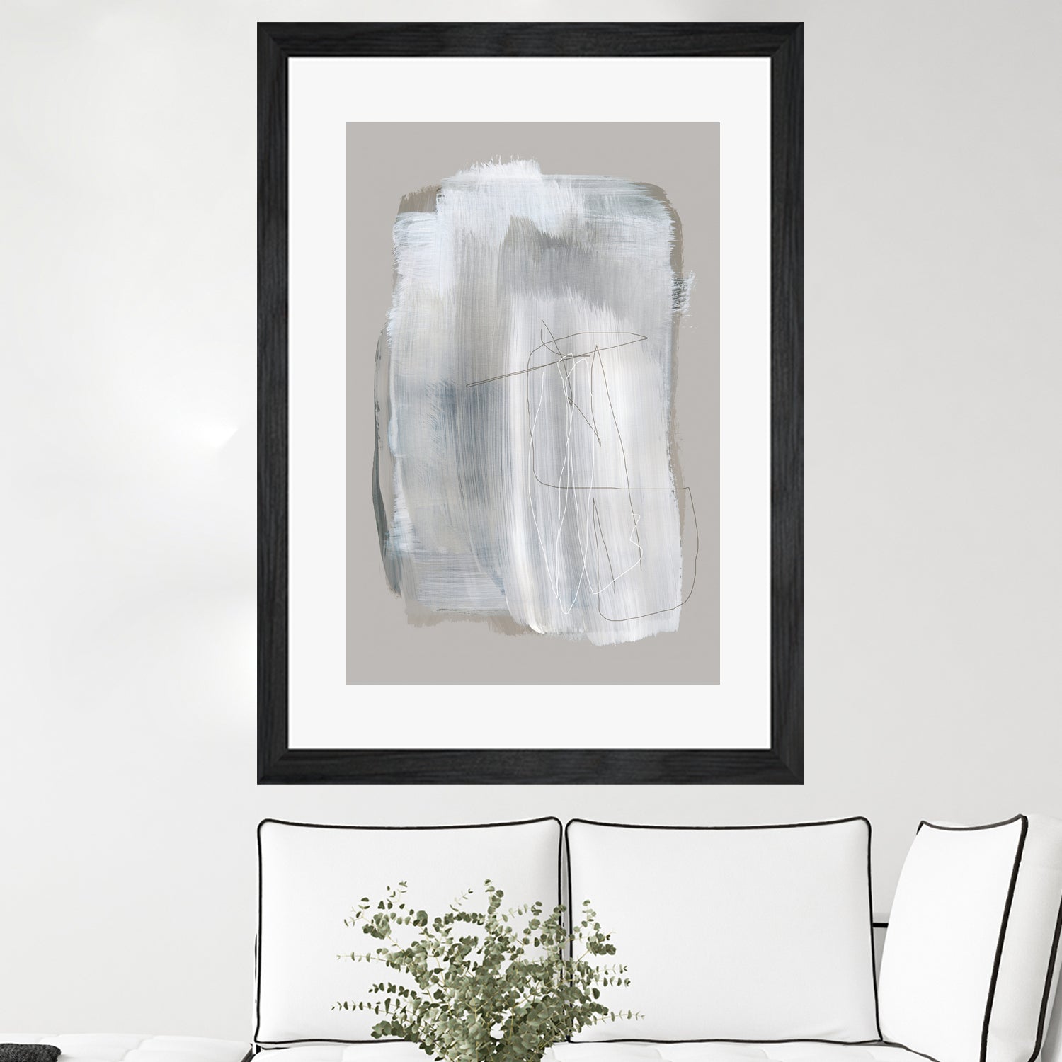 Abstract Brush Strokes 109 by Mareike on GIANT ART - bohmer