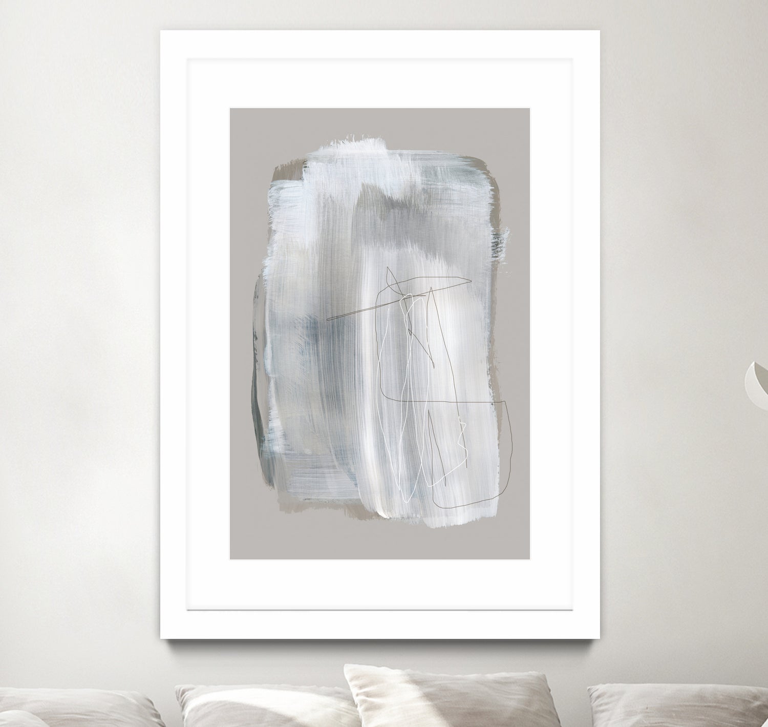 Abstract Brush Strokes 109 by Mareike on GIANT ART - bohmer