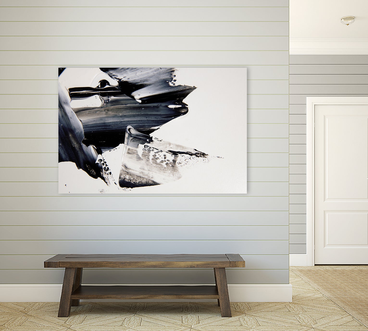 Abstract paint composition nAo21 by Julia on GIANT ART - ramiro