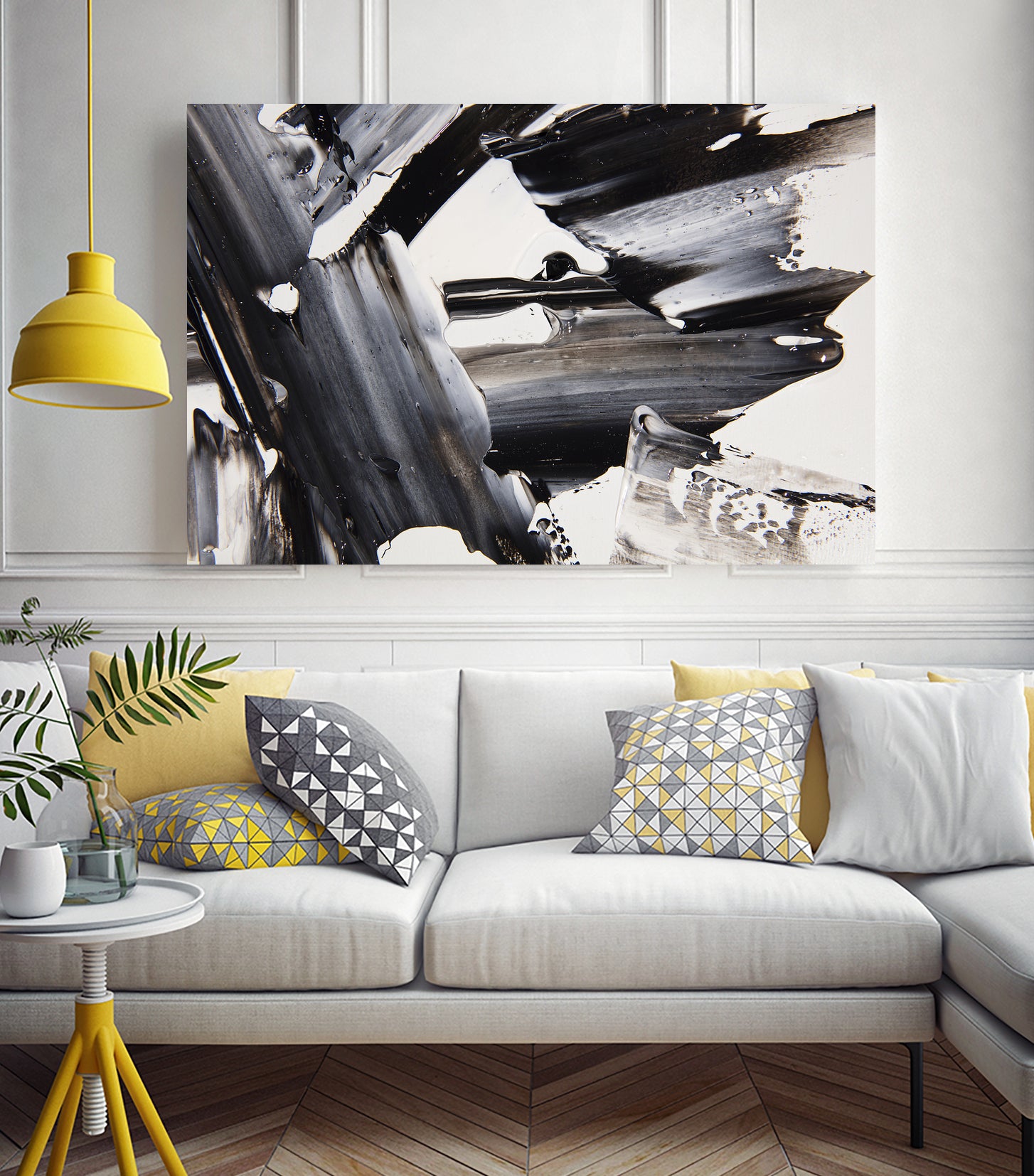 Abstract paint composition nAo20 by Julia on GIANT ART - ramiro