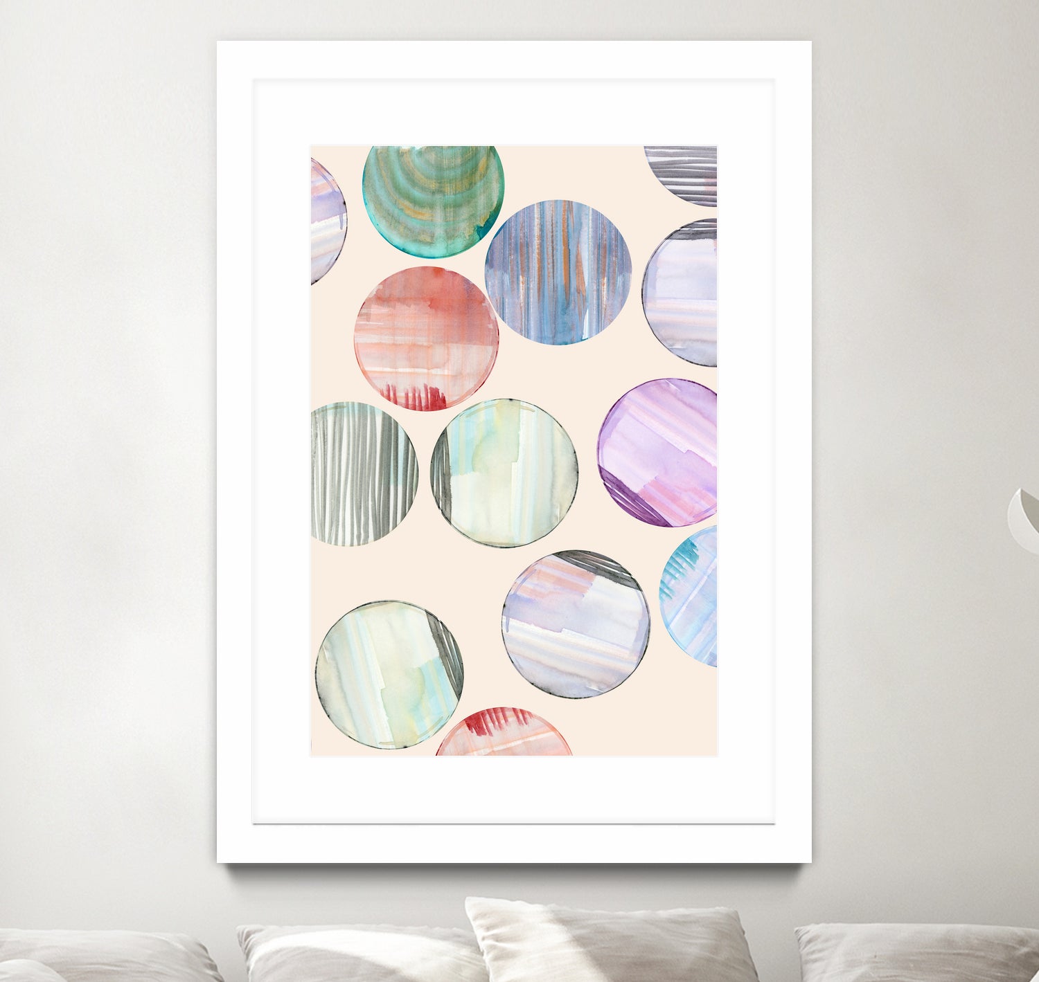 Protection Circles 2 by cartissi on GIANT ART - abstract circle