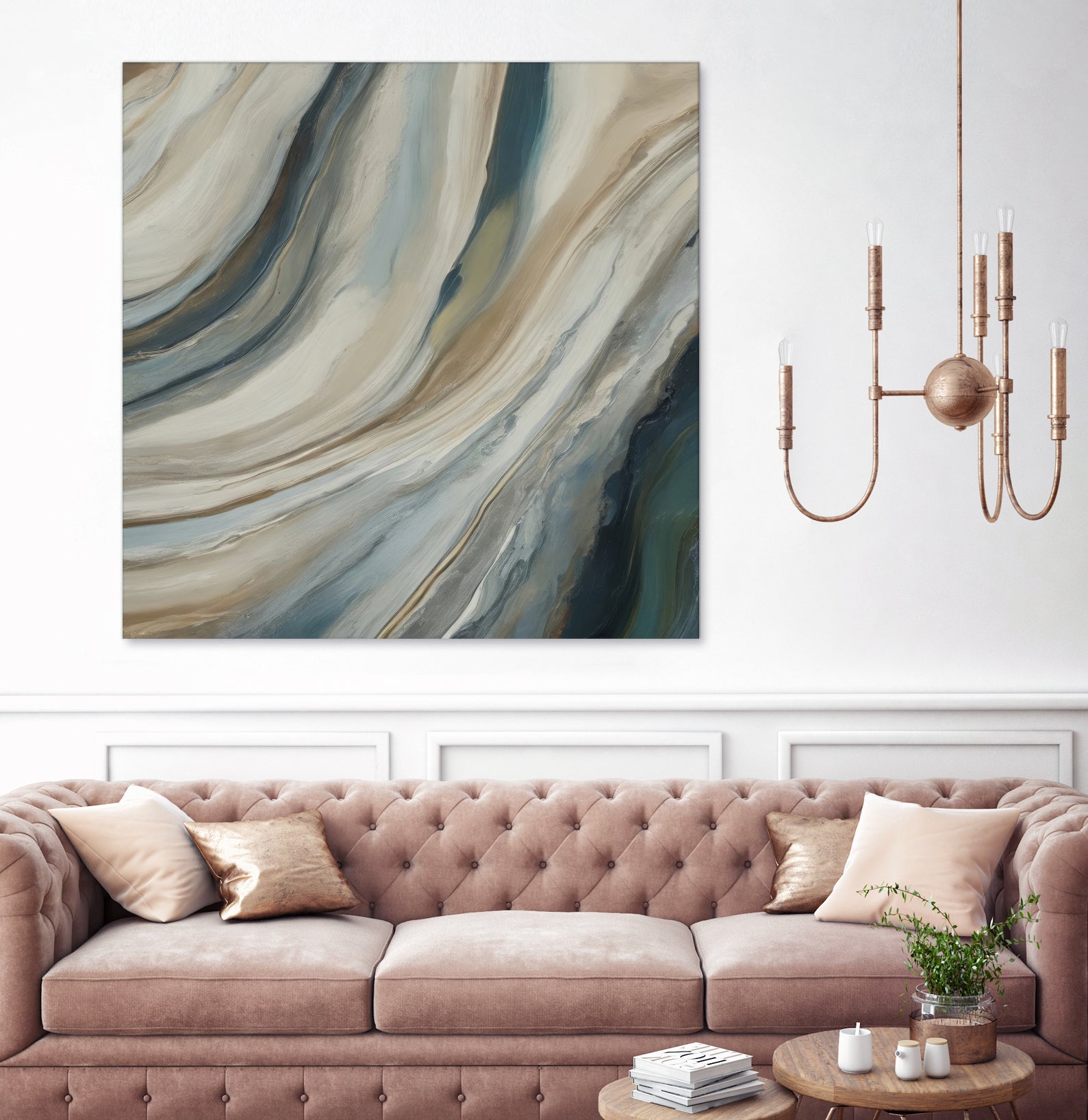 Organic Lines And Harmonious Colors by Alpenglow Workshop on GIANT ART - 12000 illustration