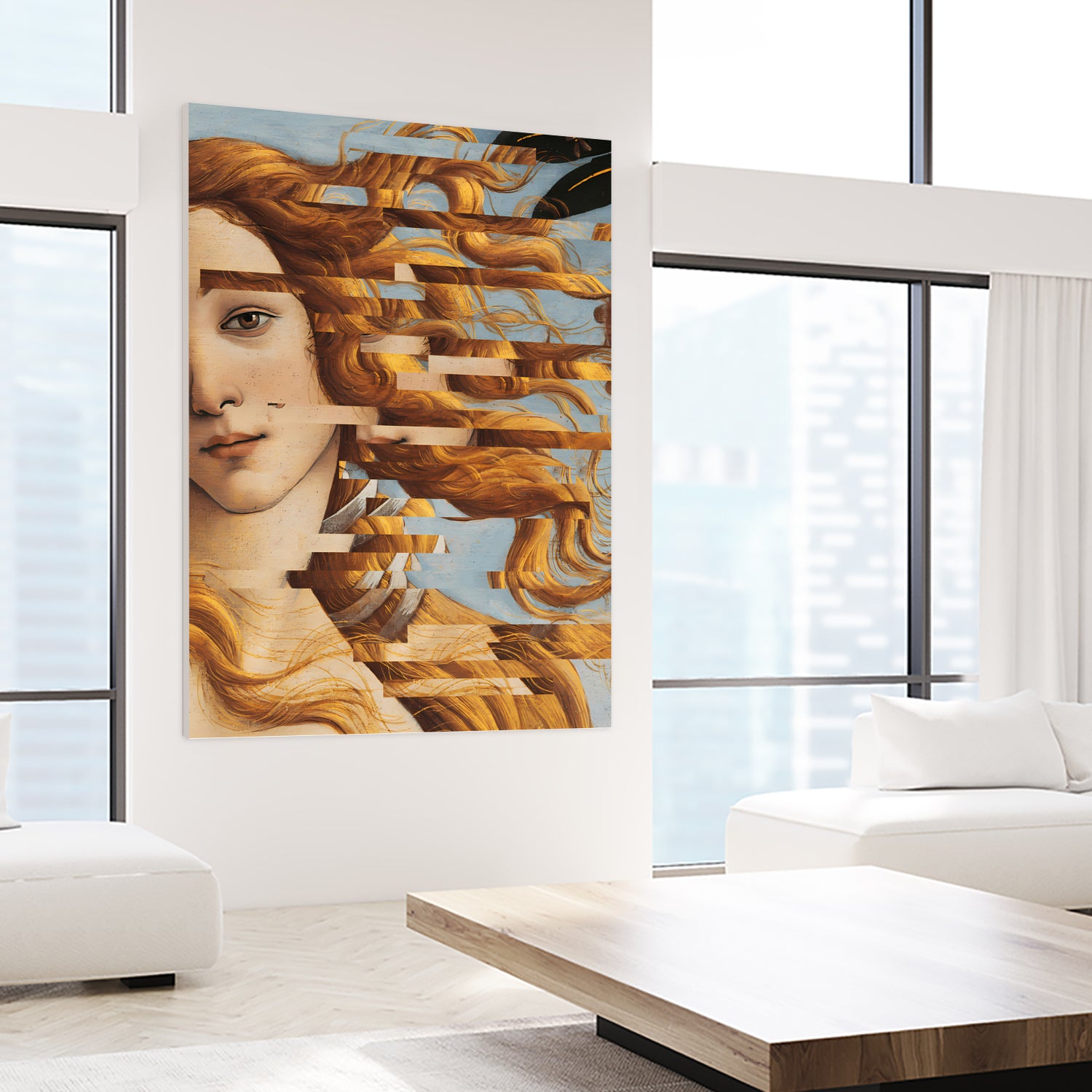 The Birth of Venus by Sandro Botticelli COLLAGE by The on GIANT ART - illustration painting