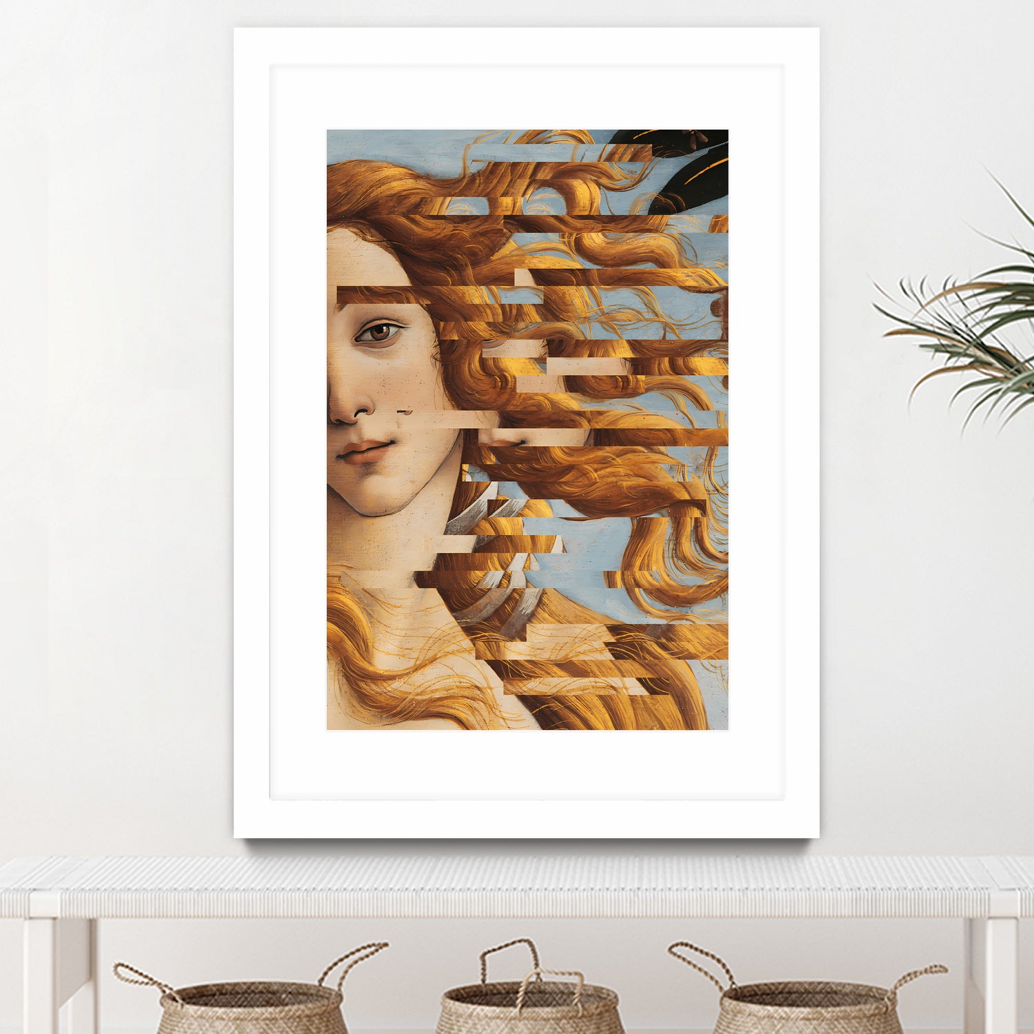 The Birth of Venus by Sandro Botticelli COLLAGE by The on GIANT ART - illustration painting