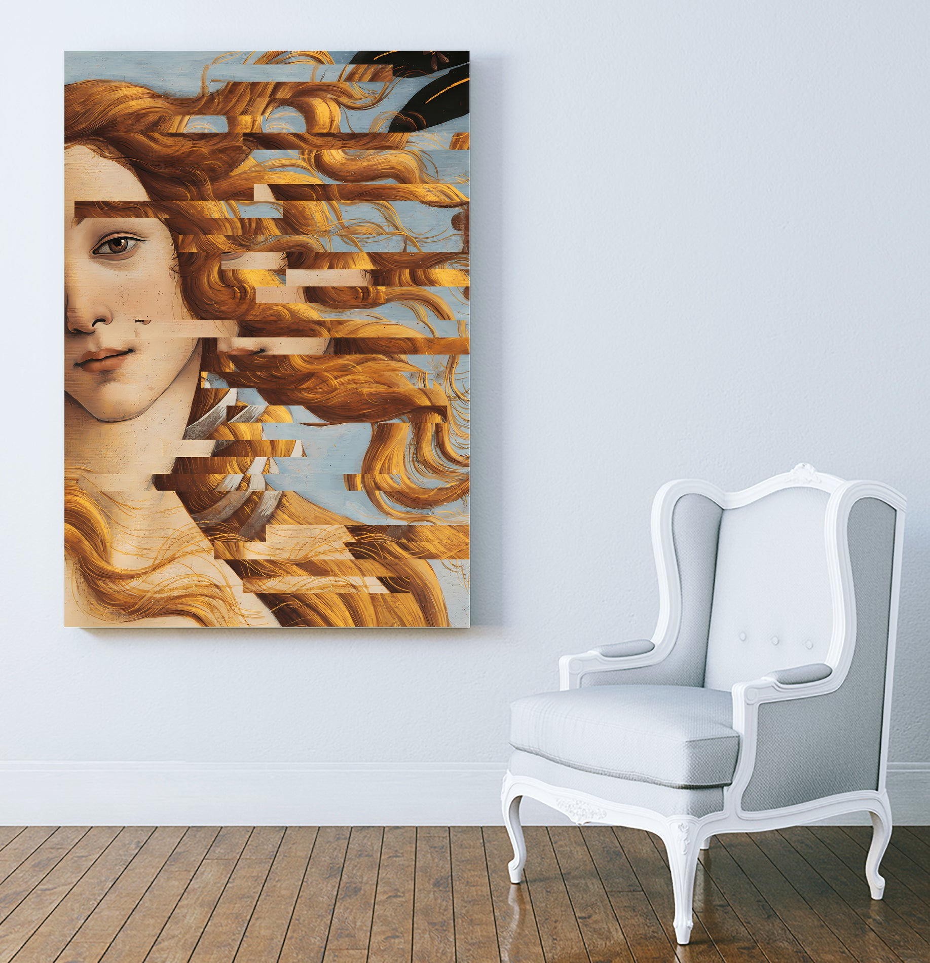 The Birth of Venus by Sandro Botticelli COLLAGE by The on GIANT ART - illustration painting