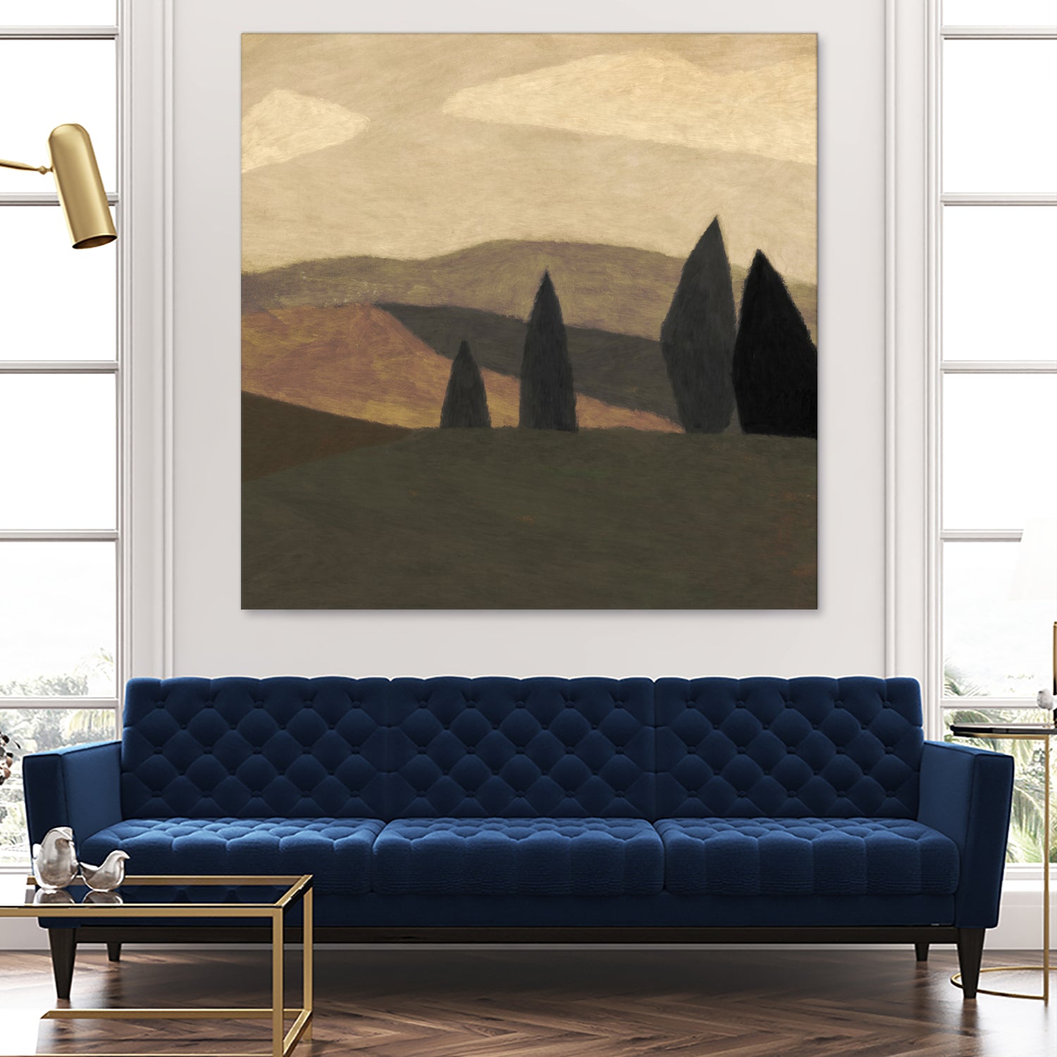 Paysage 2 by Dan on GIANT ART - illustration painting