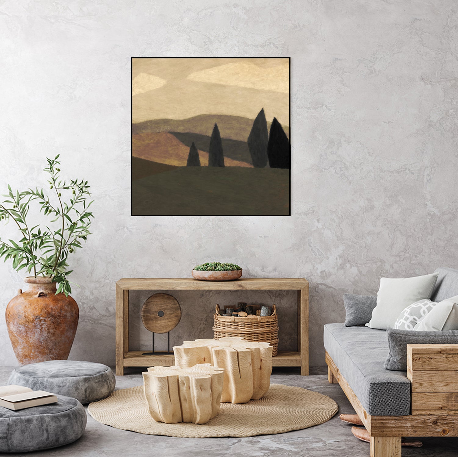 Paysage 2 by Dan on GIANT ART - illustration painting