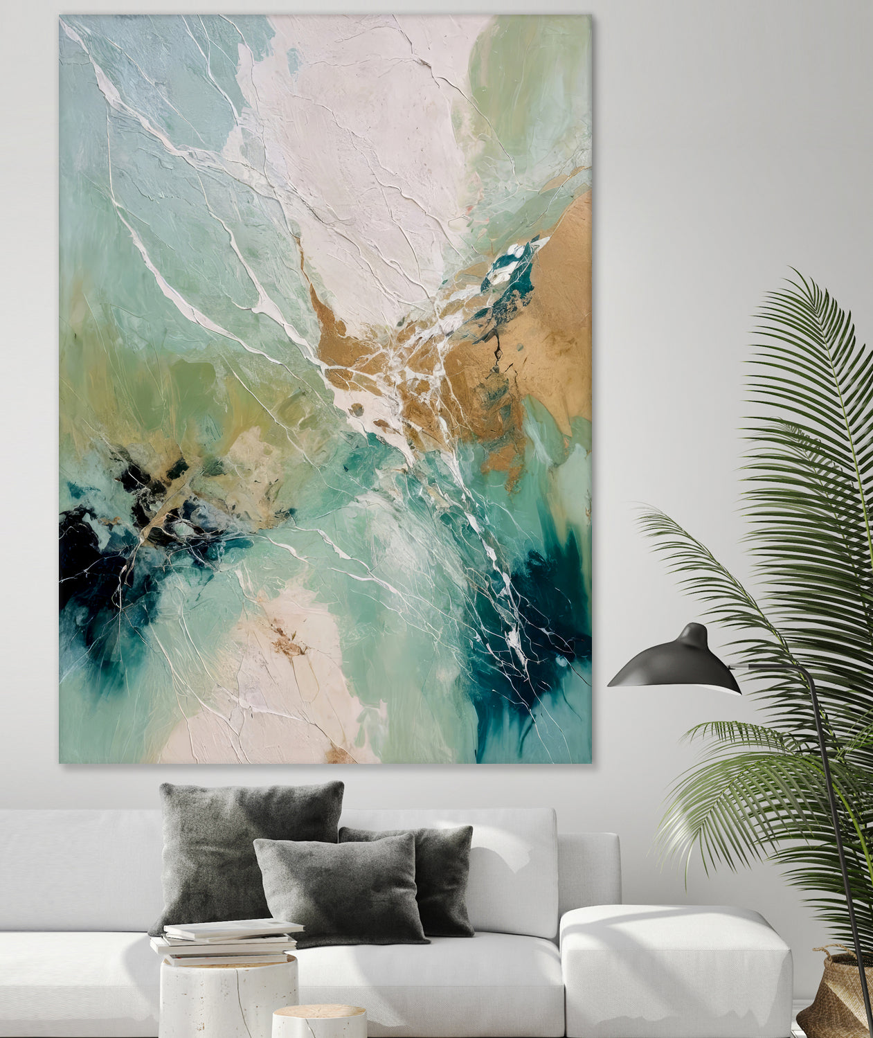 Ethereal Currents by Alpenglow Workshop on GIANT ART - abstract abstract art