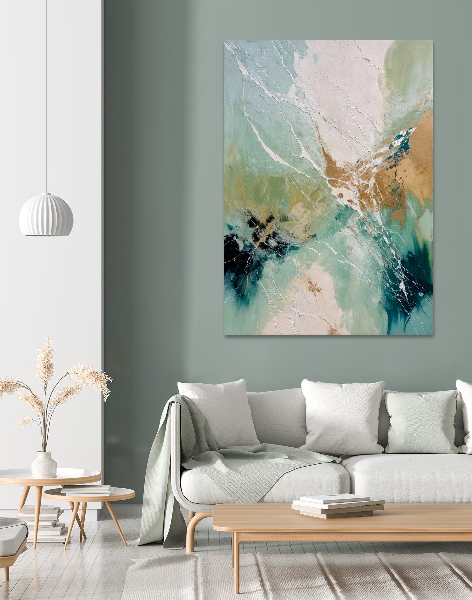 Ethereal Currents by Alpenglow Workshop on GIANT ART - abstract abstract art