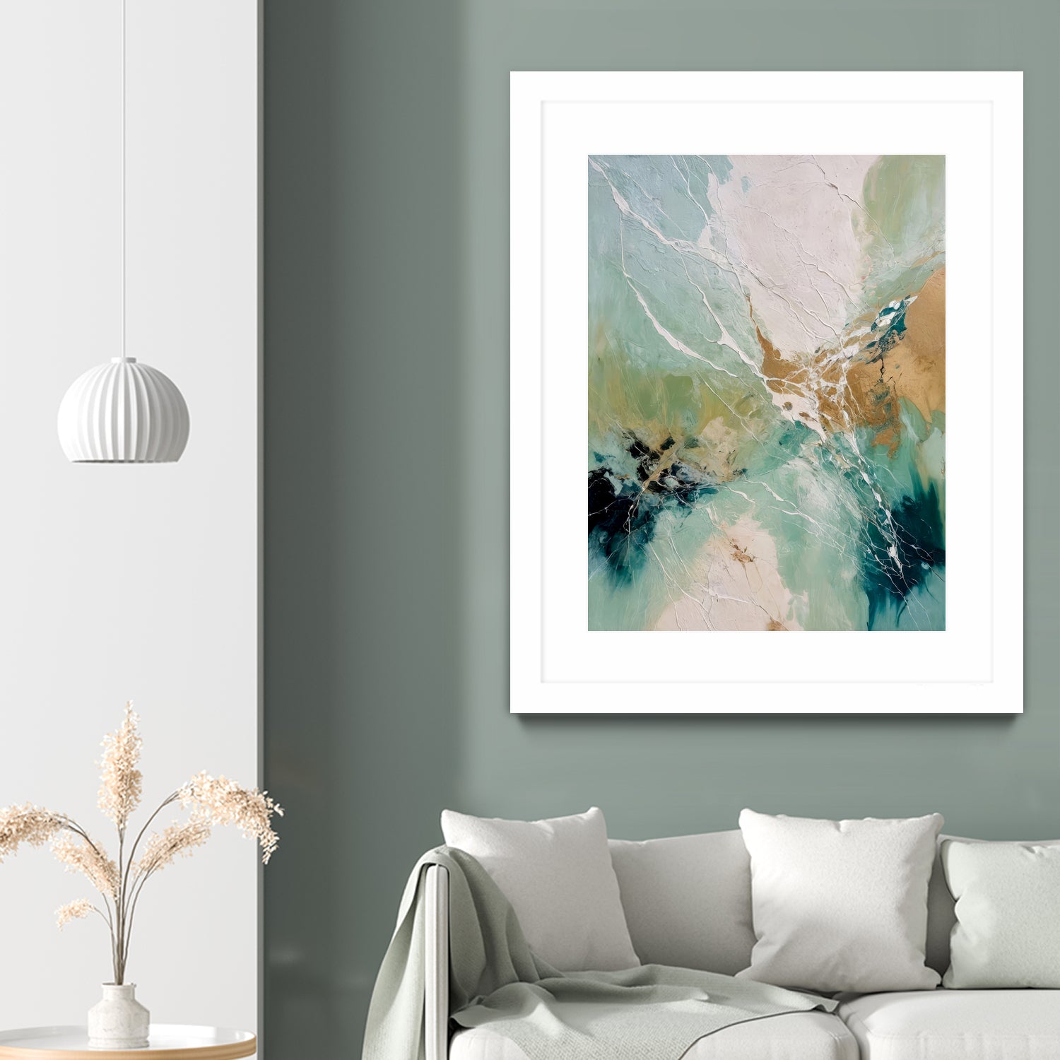 Ethereal Currents by Alpenglow Workshop on GIANT ART - abstract abstract art