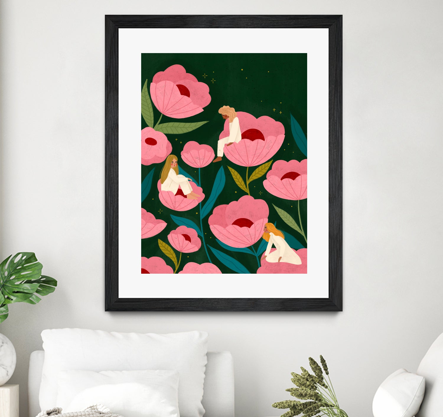 Habitat by Bea Muller on GIANT ART - flowers and plants flower