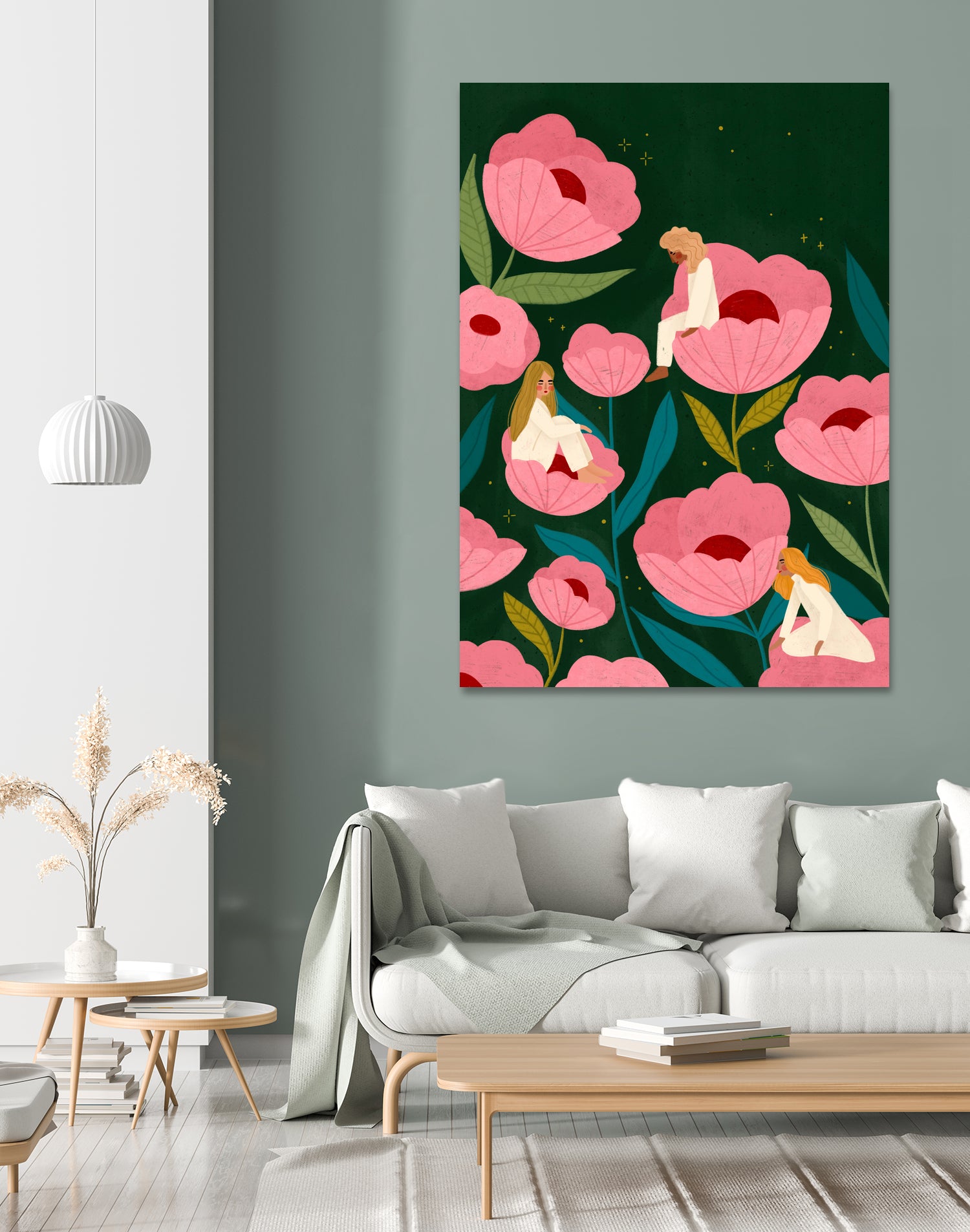 Habitat by Bea Muller on GIANT ART - flowers and plants flower