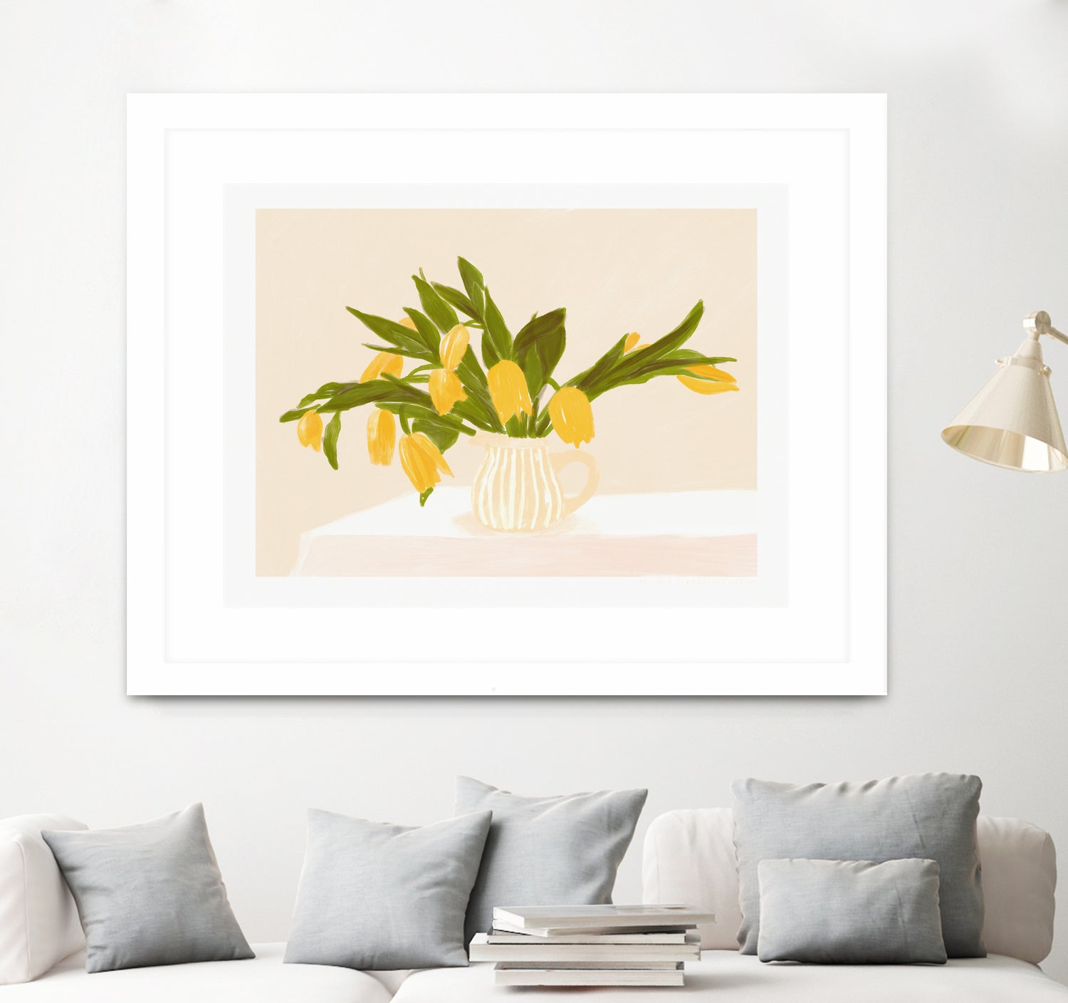 Pandcyellowtulips Copy by Jenny on GIANT ART - liz rome