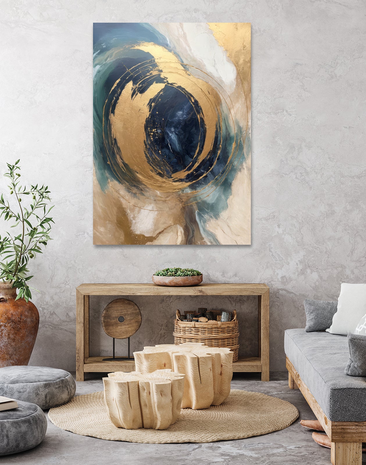 Golden Vortex by Alpenglow on GIANT ART - workshop