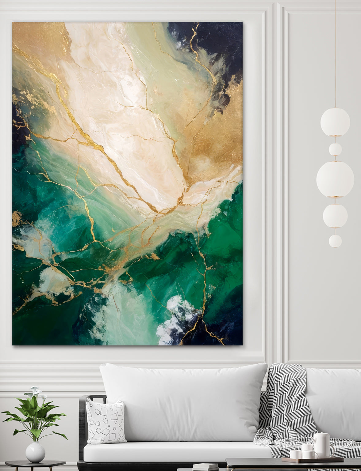 Guilded Radiance by Alpenglow Workshop on GIANT ART - abstract abstract