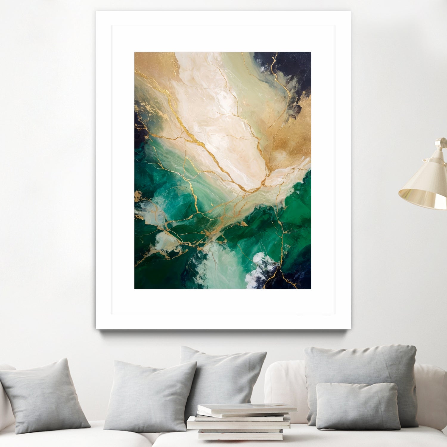 Guilded Radiance by Alpenglow Workshop on GIANT ART - abstract abstract