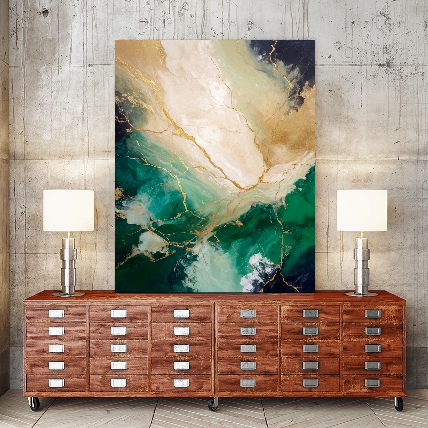 Guilded Radiance by Alpenglow Workshop on GIANT ART - abstract abstract