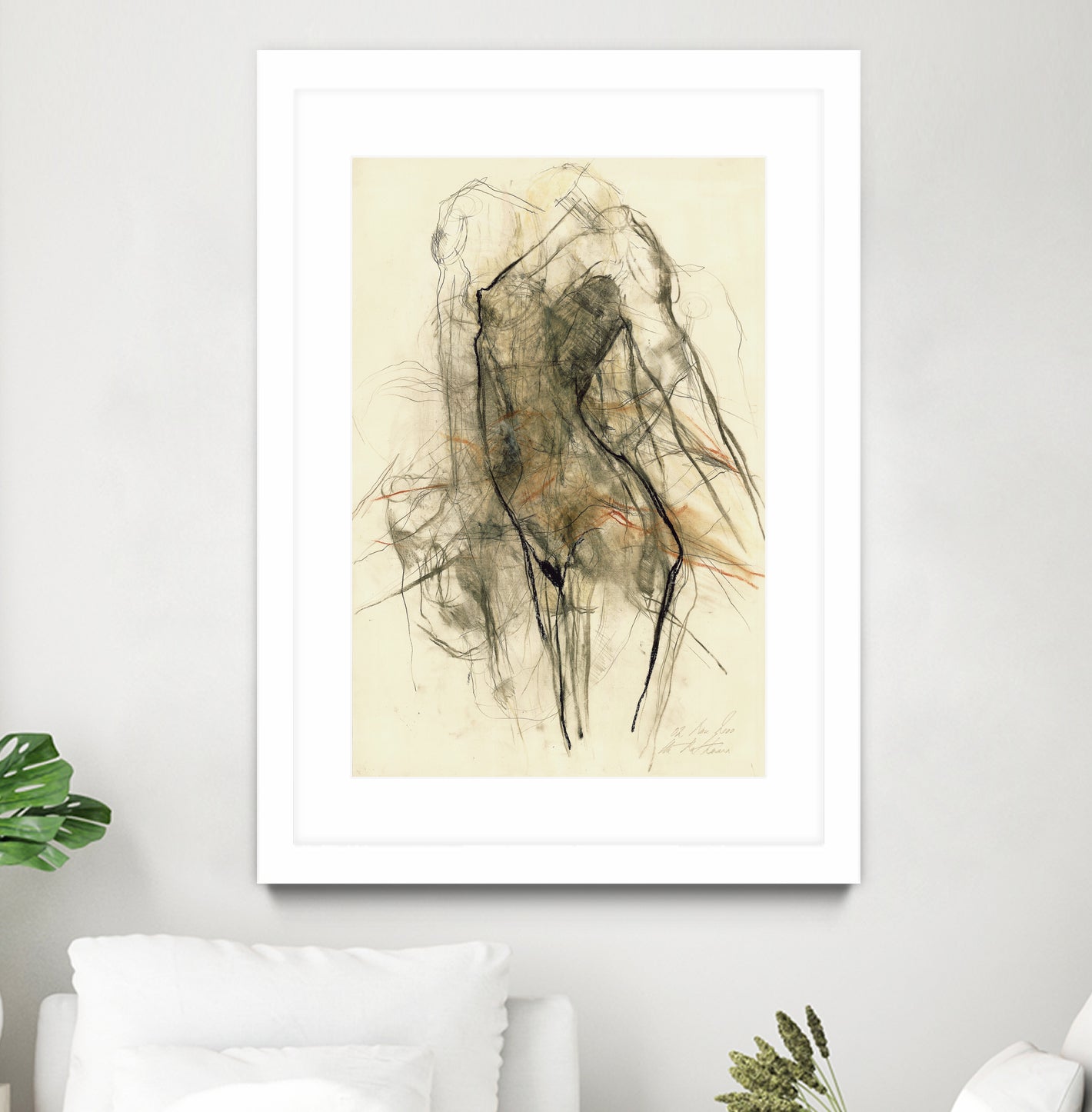 Impression Of Movement And Emotion by Ute Rathmann on GIANT ART - figurative abstract art