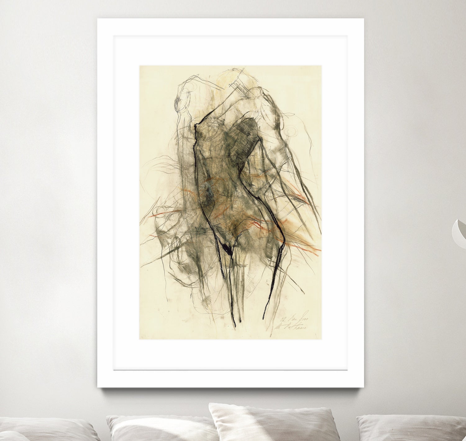 Impression Of Movement And Emotion by Ute Rathmann on GIANT ART - figurative abstract art
