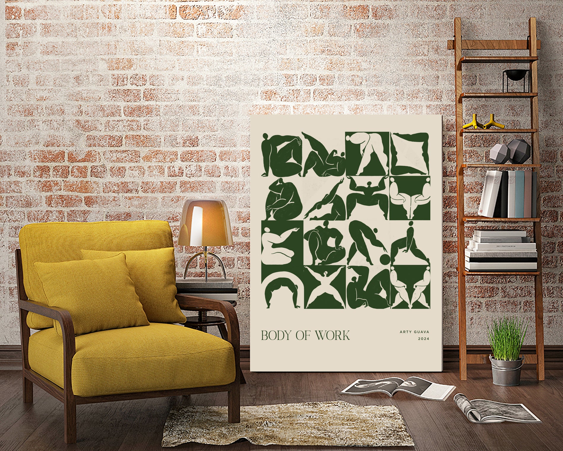 Body of Work (forest) by Arty Guava on GIANT ART - 9600 illustration