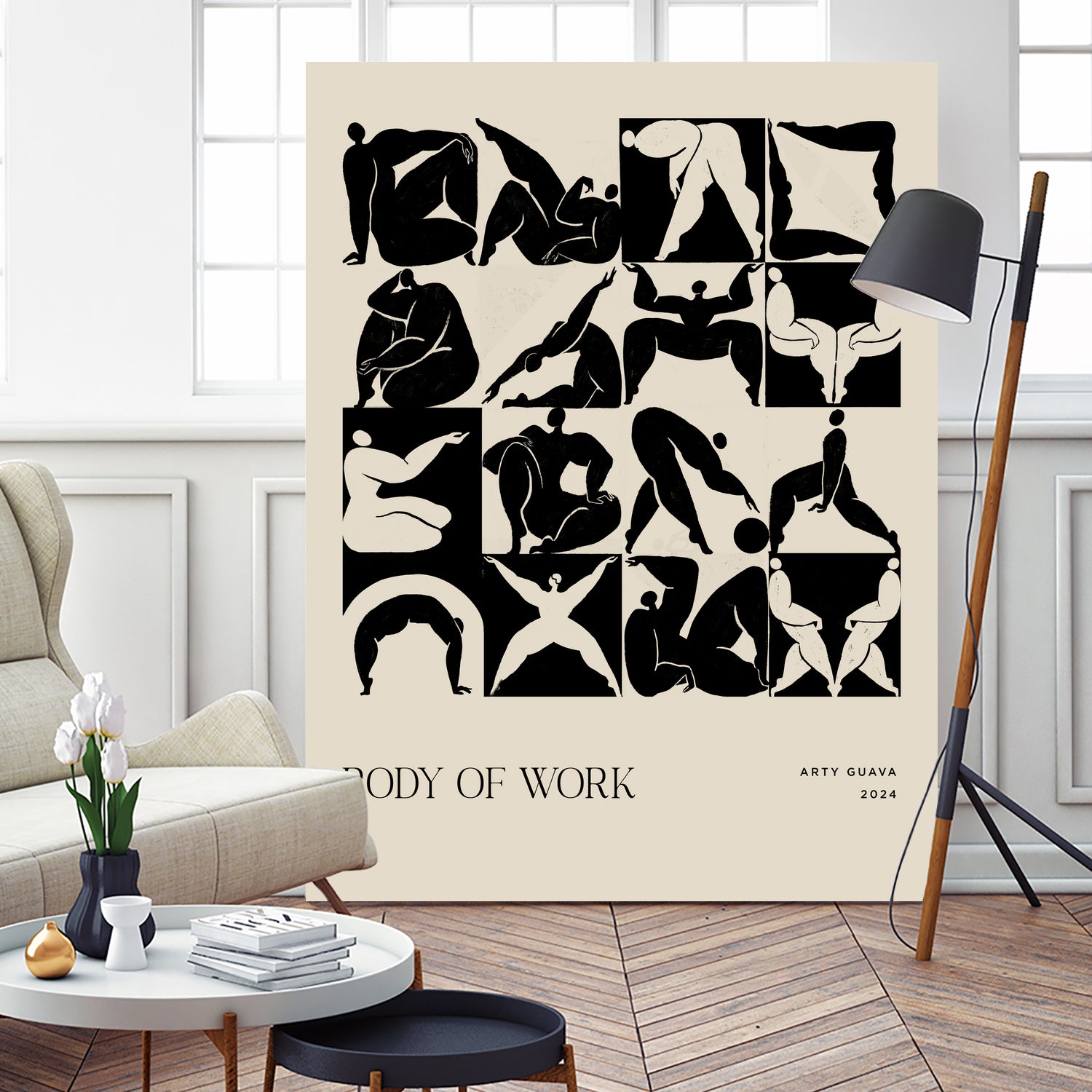 Body of Work (Noir) by Arty Guava on GIANT ART - 9600 illustration