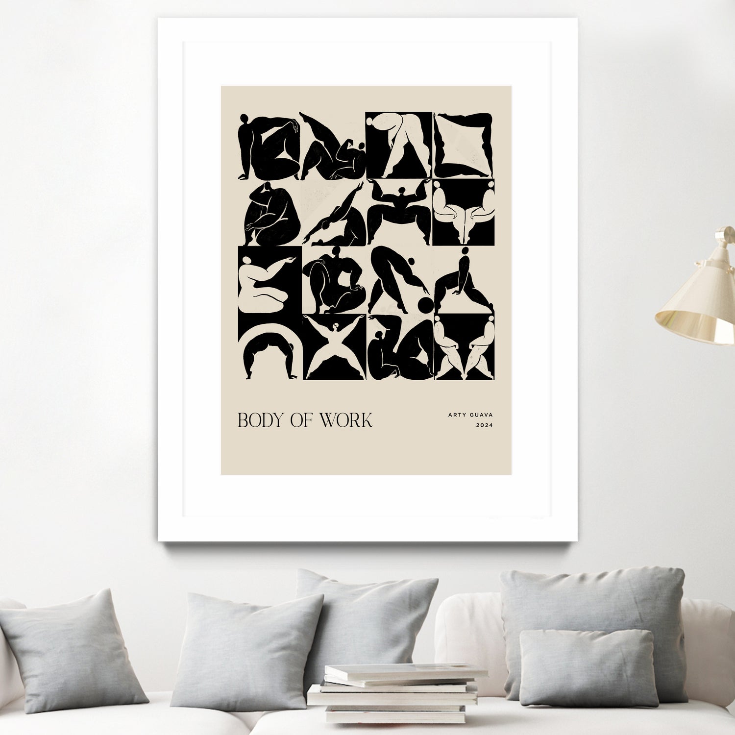 Body of Work (Noir) by Arty Guava on GIANT ART - 9600 illustration