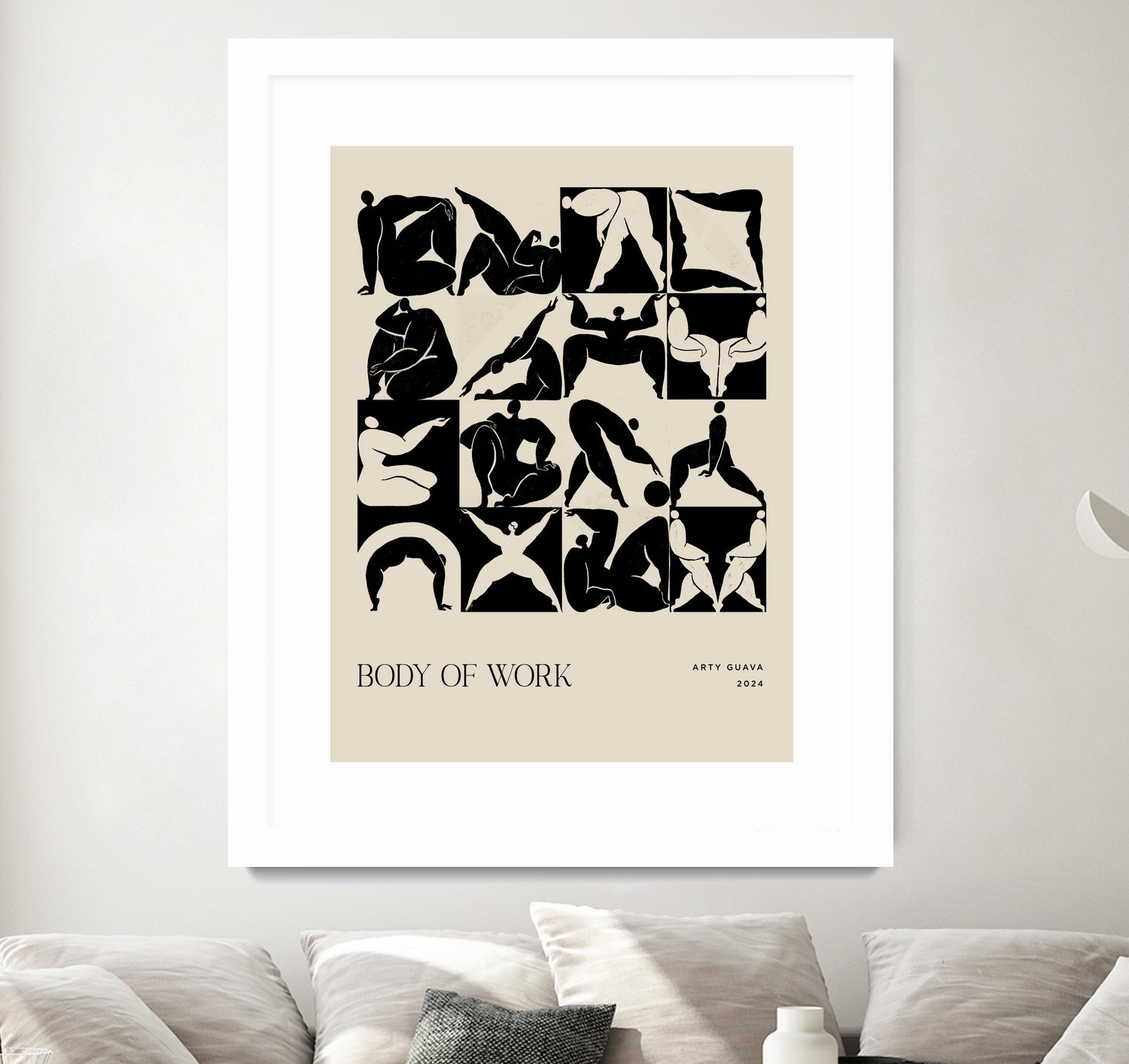 Body of Work (Noir) by Arty Guava on GIANT ART - 9600 illustration