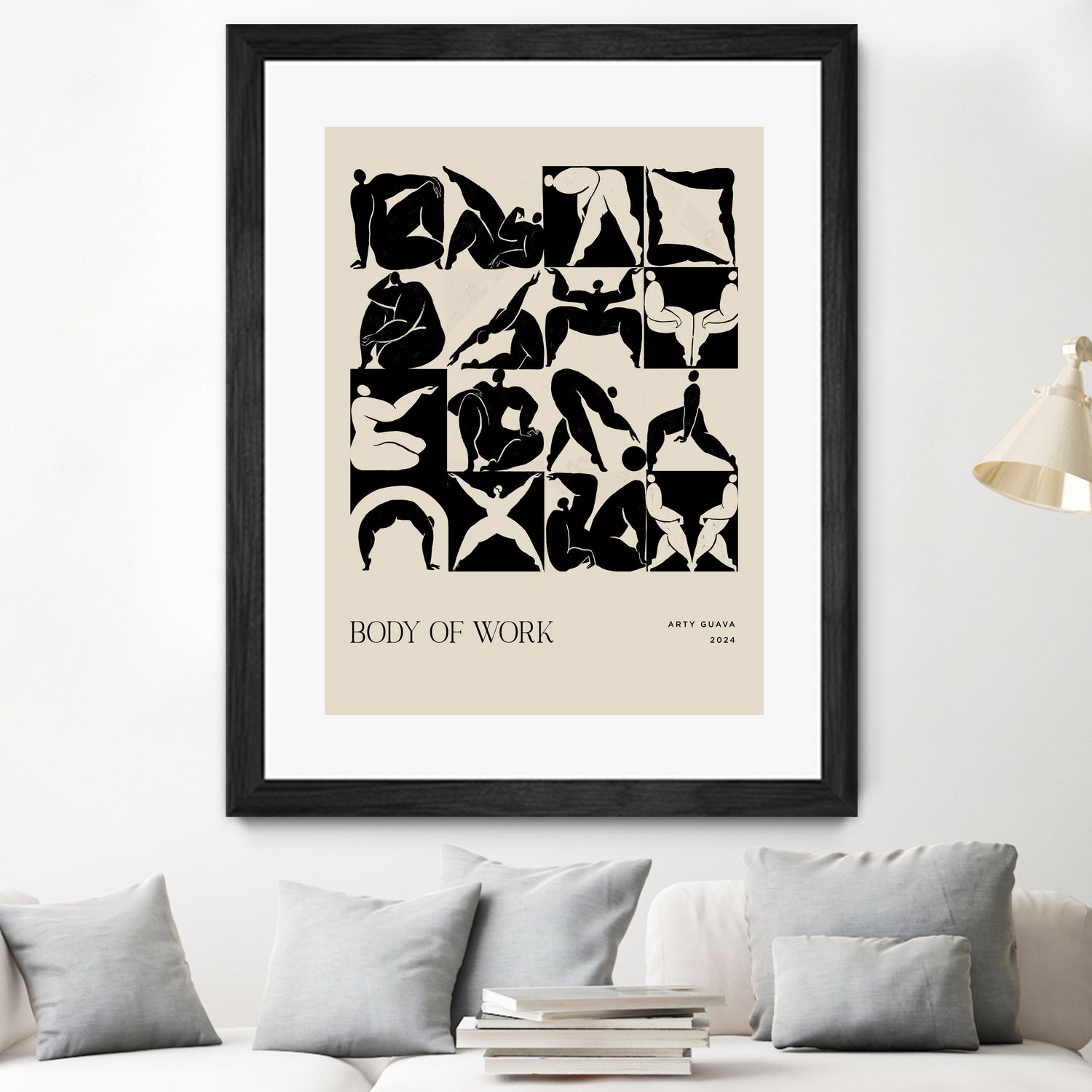 Body of Work (Noir) by Arty Guava on GIANT ART - 9600 illustration