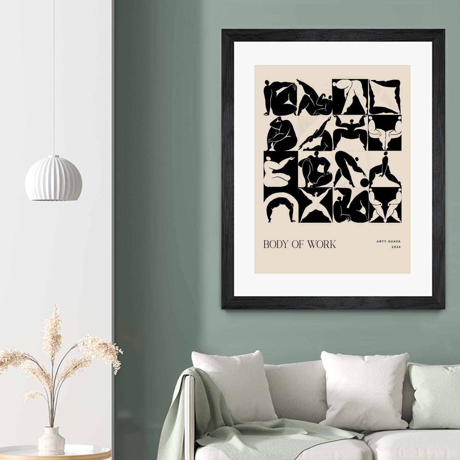 Body of Work (Noir) by Arty Guava on GIANT ART - 9600 illustration