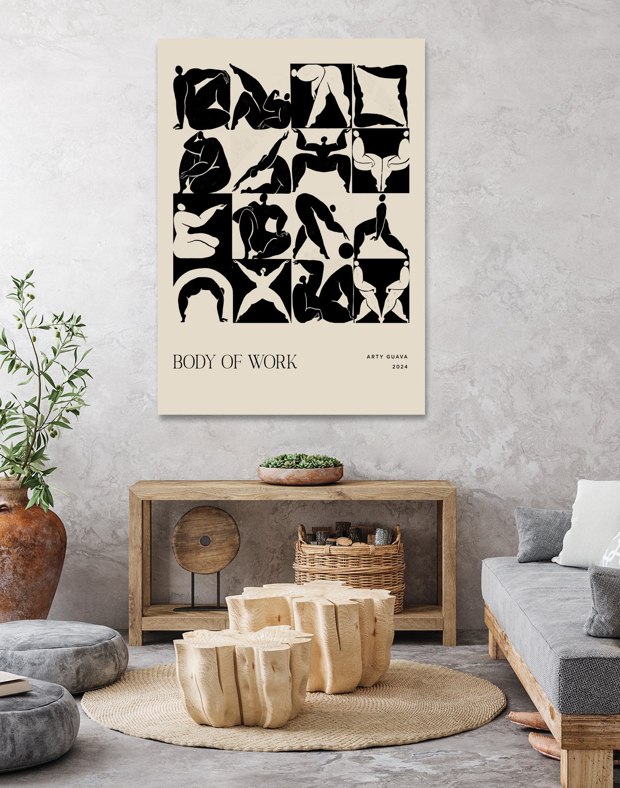 Body of Work (Noir) by Arty Guava on GIANT ART - 9600 illustration