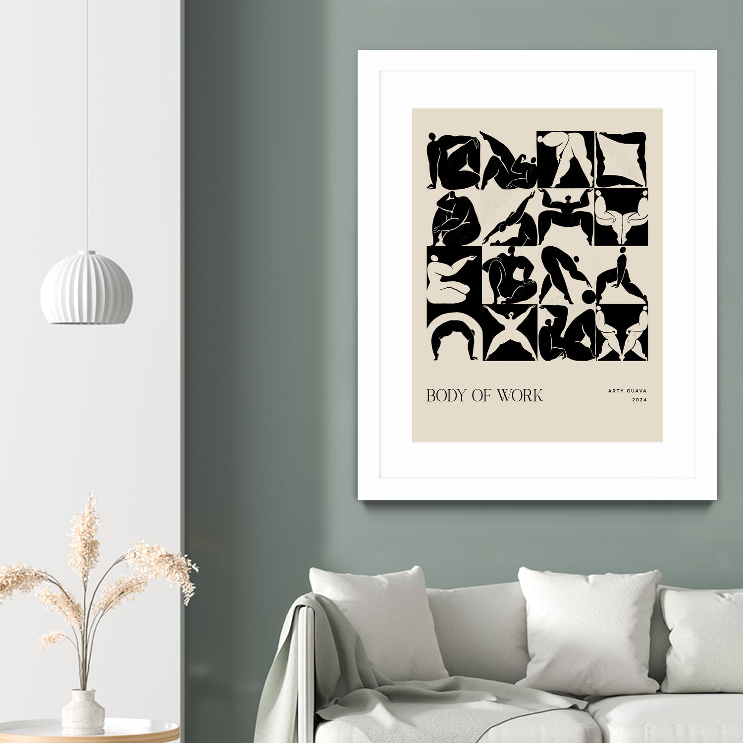 Body of Work (Noir) by Arty Guava on GIANT ART - 9600 illustration