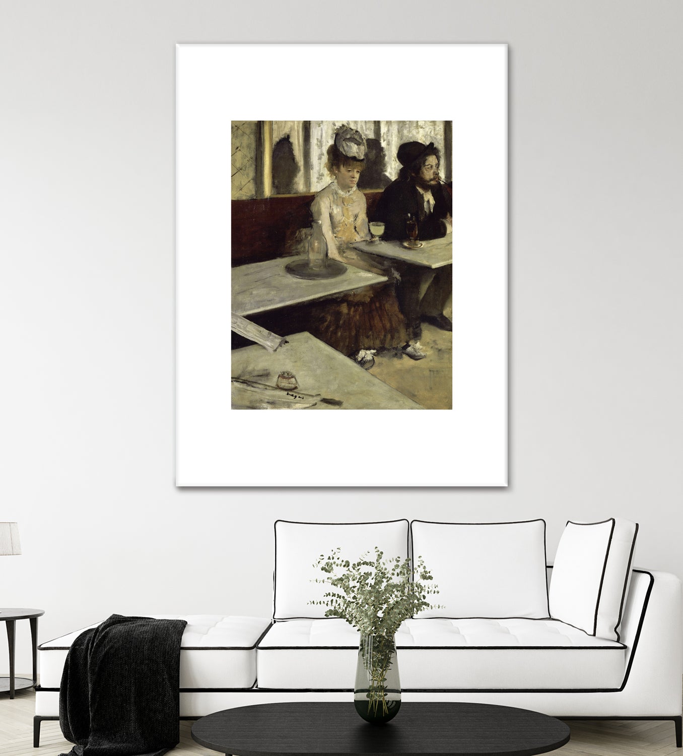 In a CafeI No.2 by Edgar Degas on GIANT ART - 5906 illustration