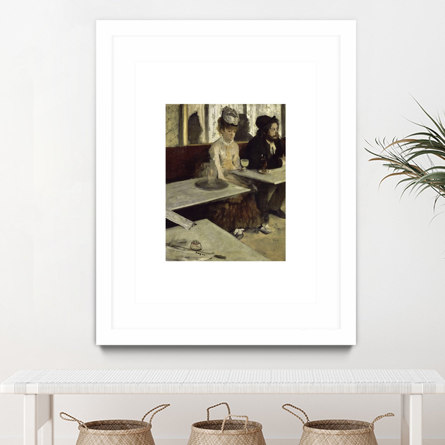 In a CafeI No.2 by Edgar Degas on GIANT ART - 5906 illustration