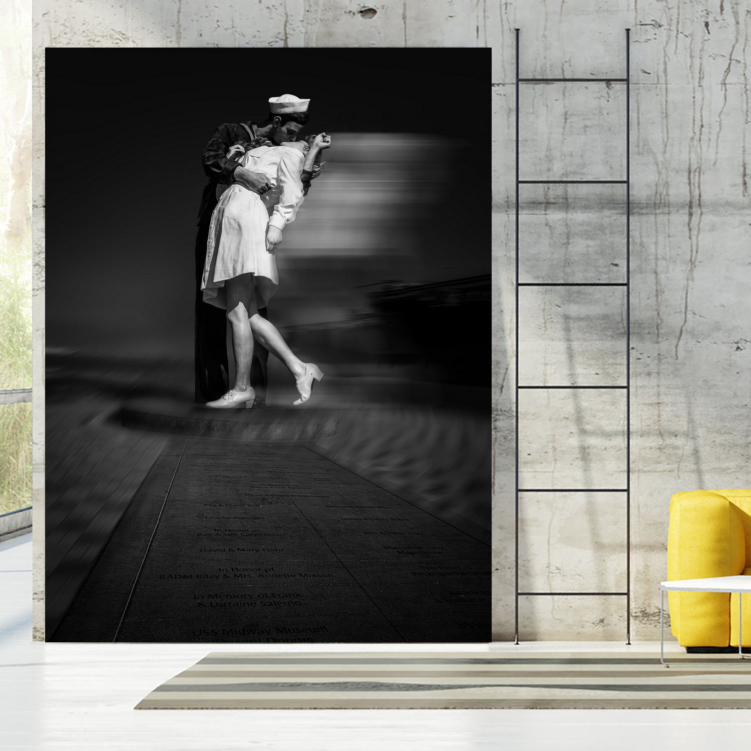 Kissing the War Goodbye by Frank W on GIANT ART - photography
