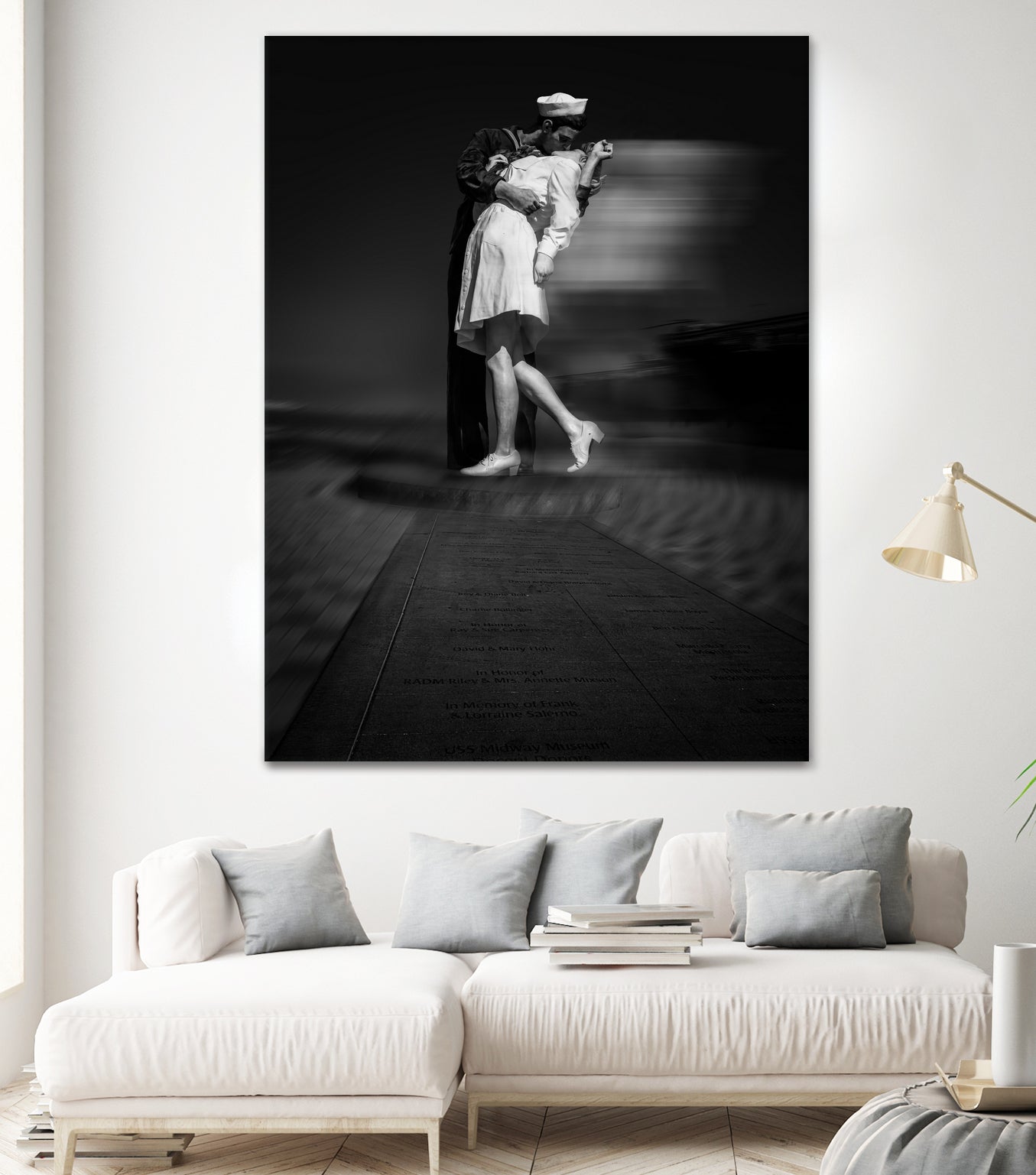 Kissing the War Goodbye by Frank W on GIANT ART - photography