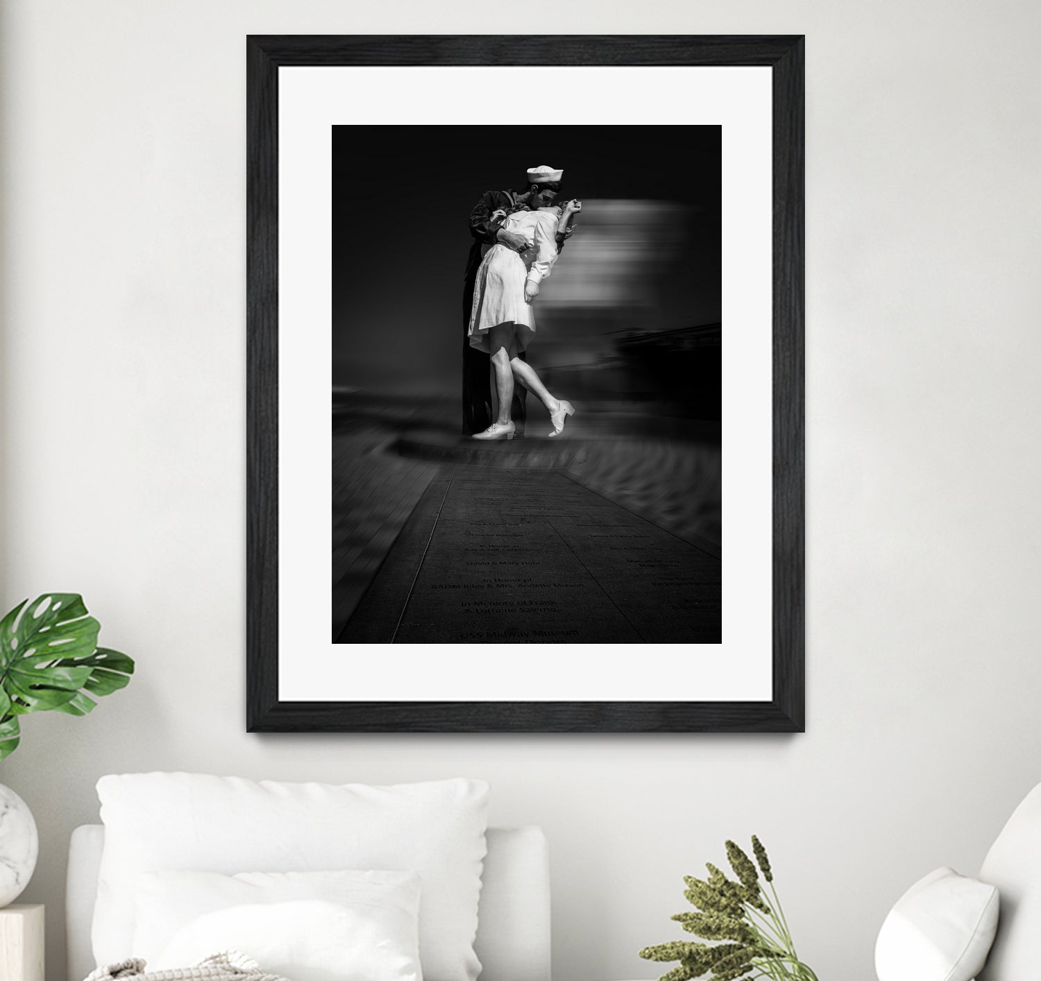 Kissing the War Goodbye by Frank W on GIANT ART - photography