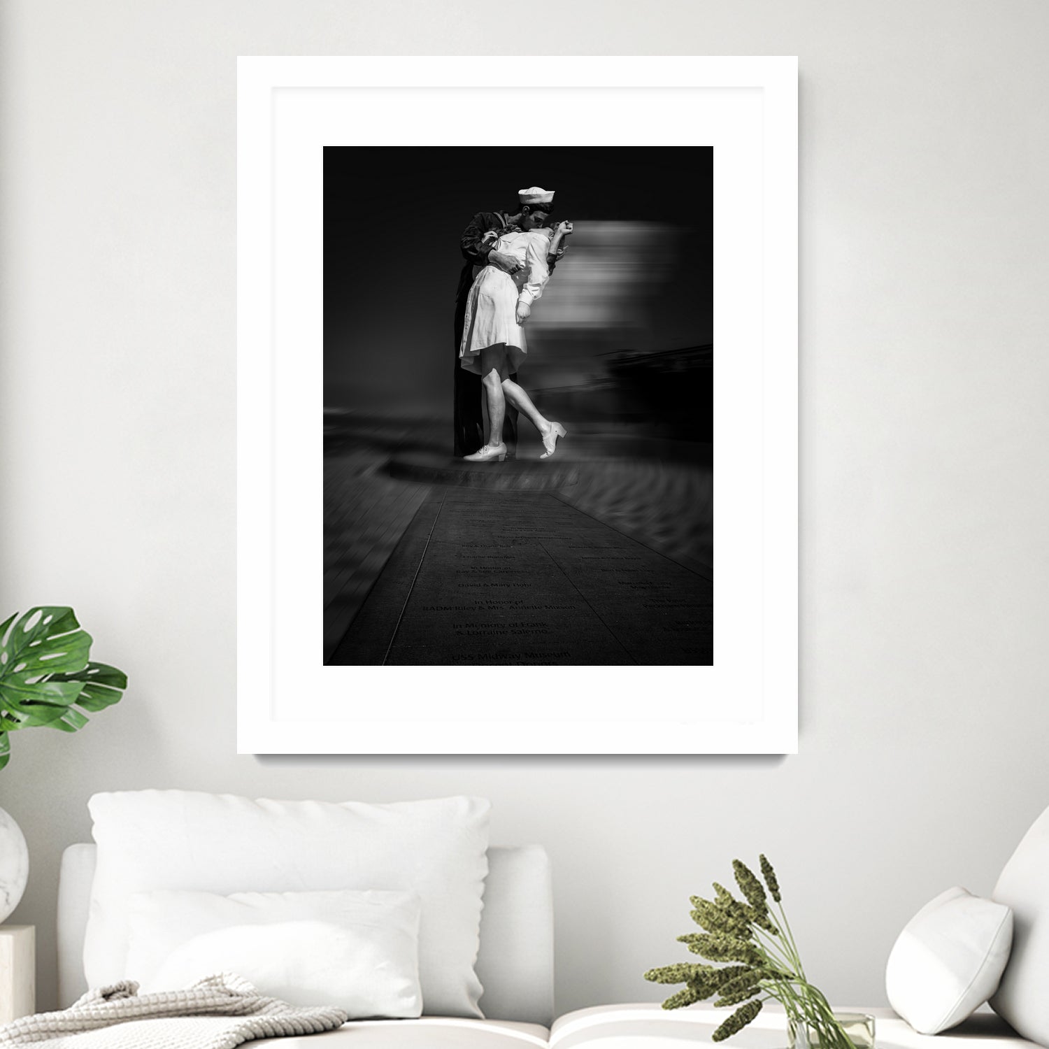 Kissing the War Goodbye by Frank W on GIANT ART - photography