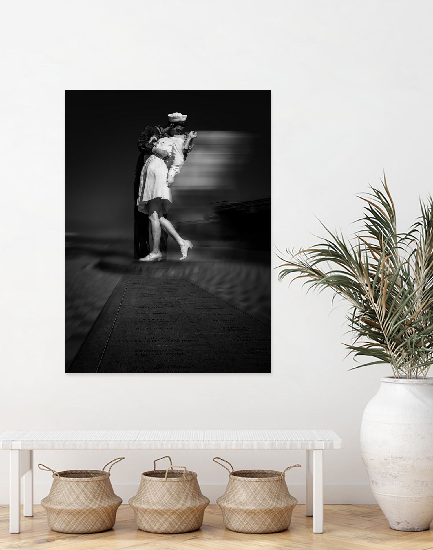 Kissing the War Goodbye by Frank W on GIANT ART - photography