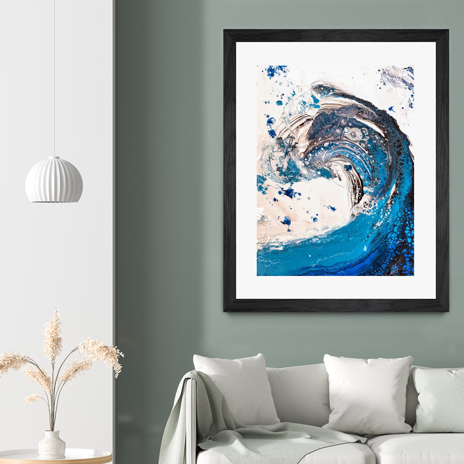 Crazy Wave by Anda Bieza on GIANT ART - abstract painting