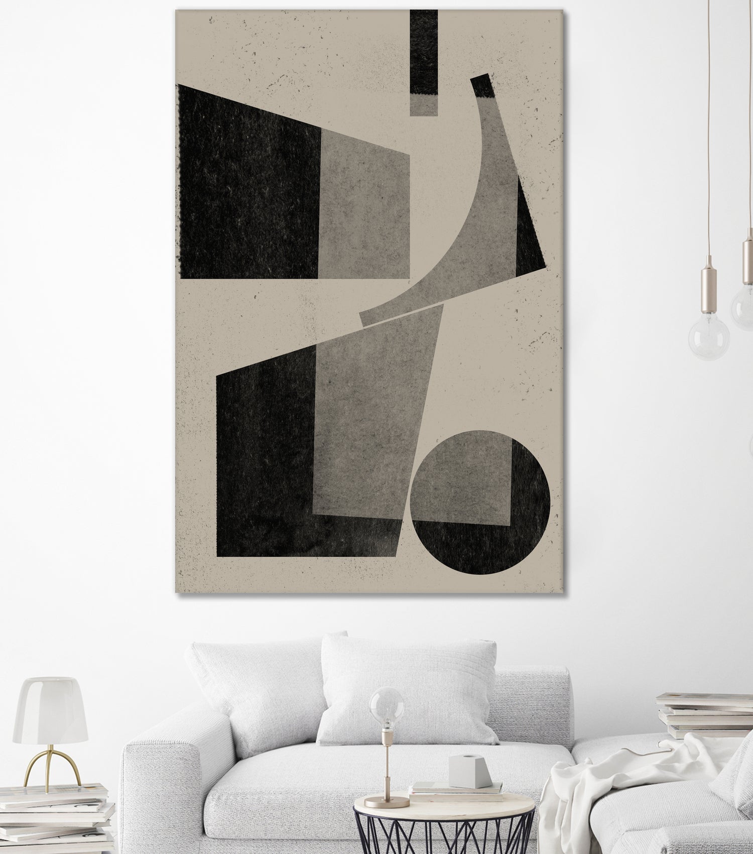 Geometric Harmony by THE MIUUS STUDIO on GIANT ART - watercolor abstract art