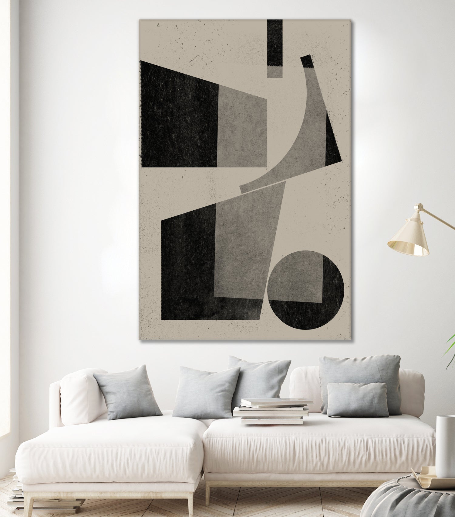 Geometric Harmony by THE MIUUS STUDIO on GIANT ART - watercolor abstract art