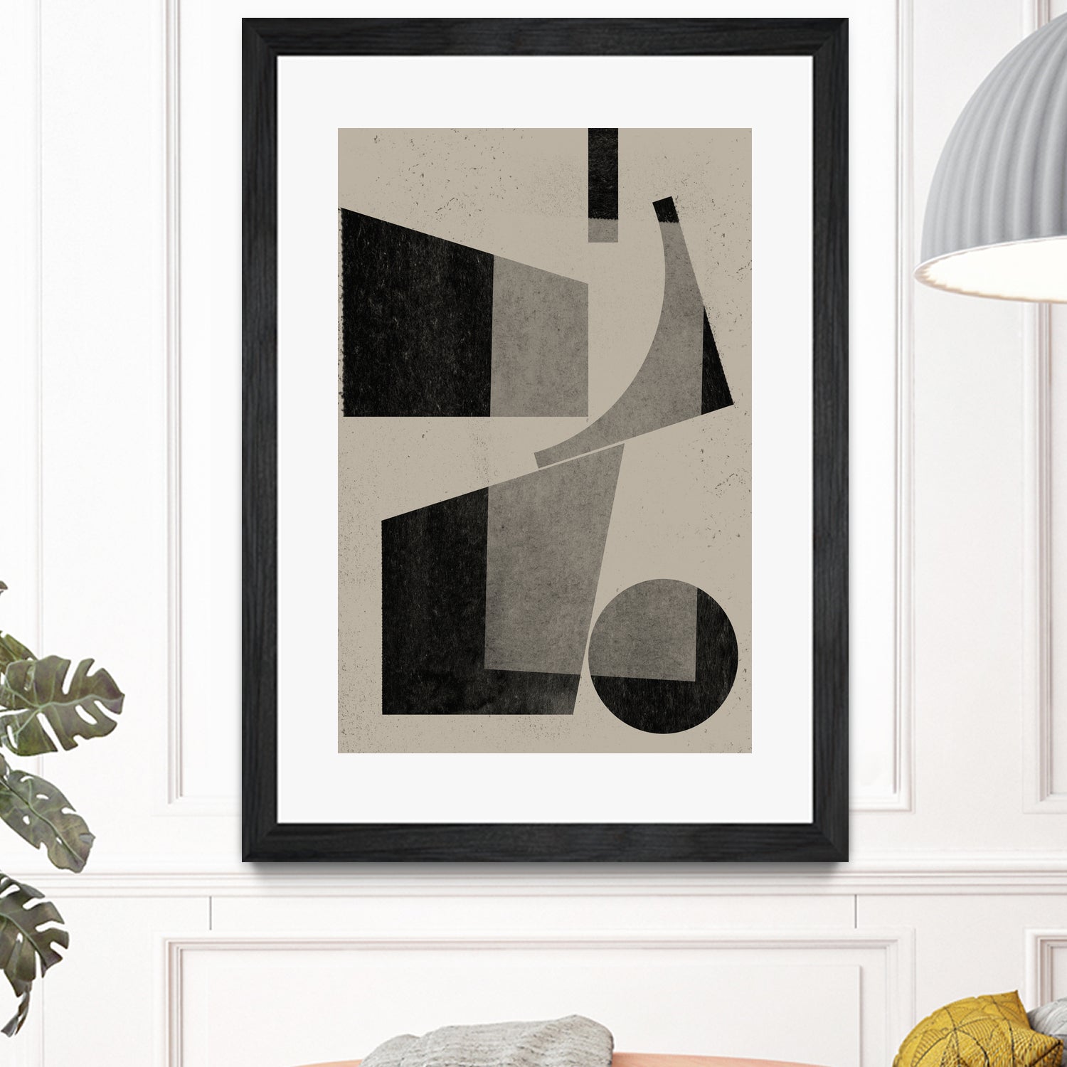 Geometric Harmony by THE MIUUS STUDIO on GIANT ART - watercolor abstract art