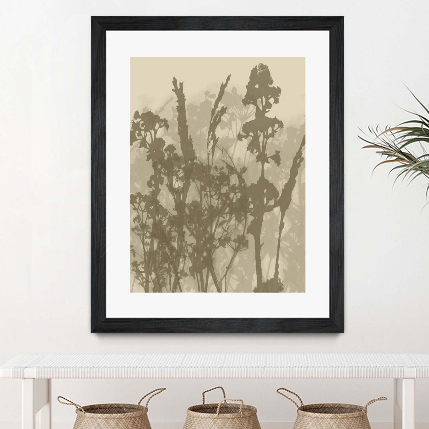 Misty Meadow. Abstract Botanical Art No.10 by Dina Dankers on GIANT ART - 5000 illustration