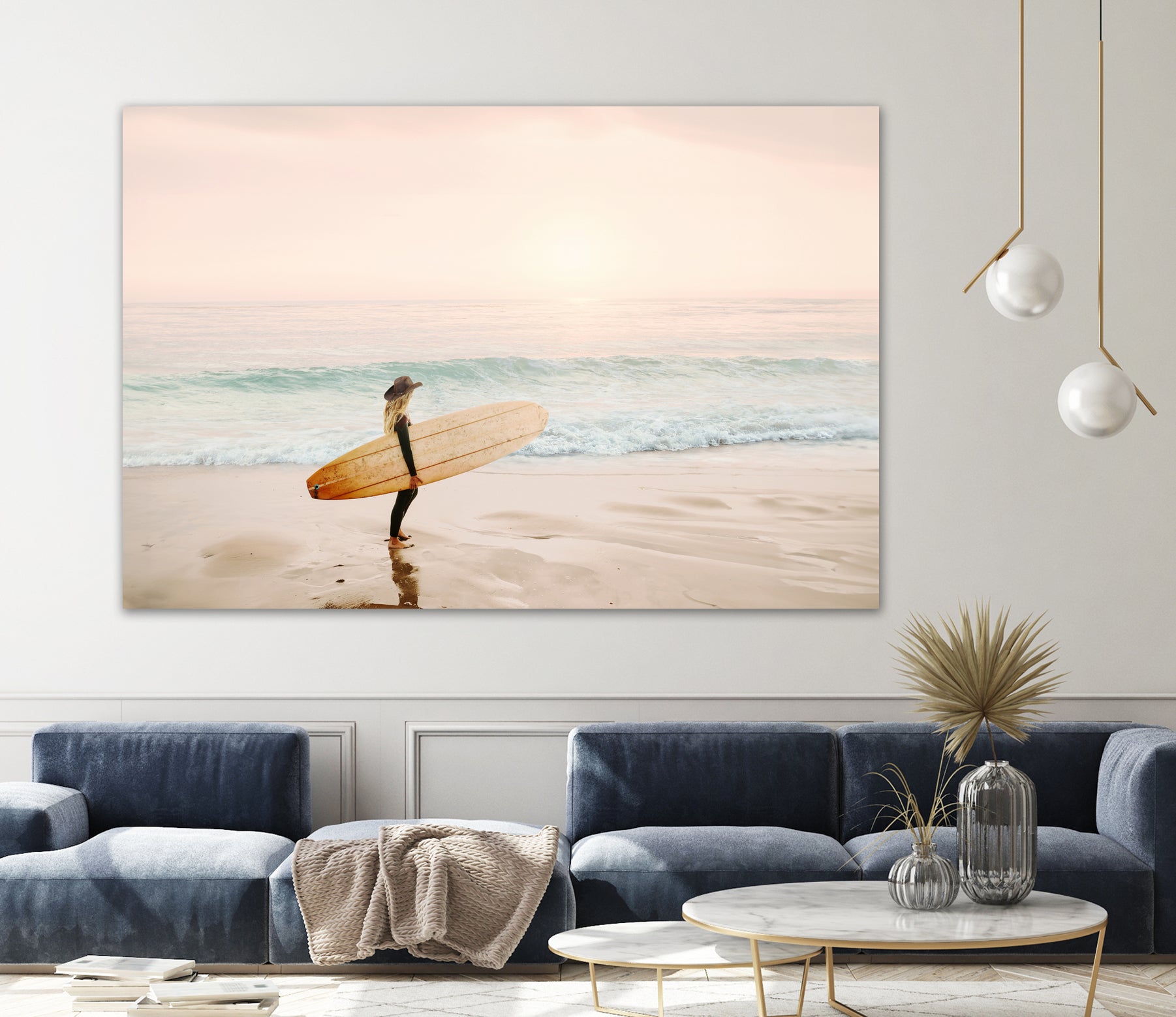 Surfer Cowgirl by Kathrin Pienaar on GIANT ART - outdoor landscape outdoor